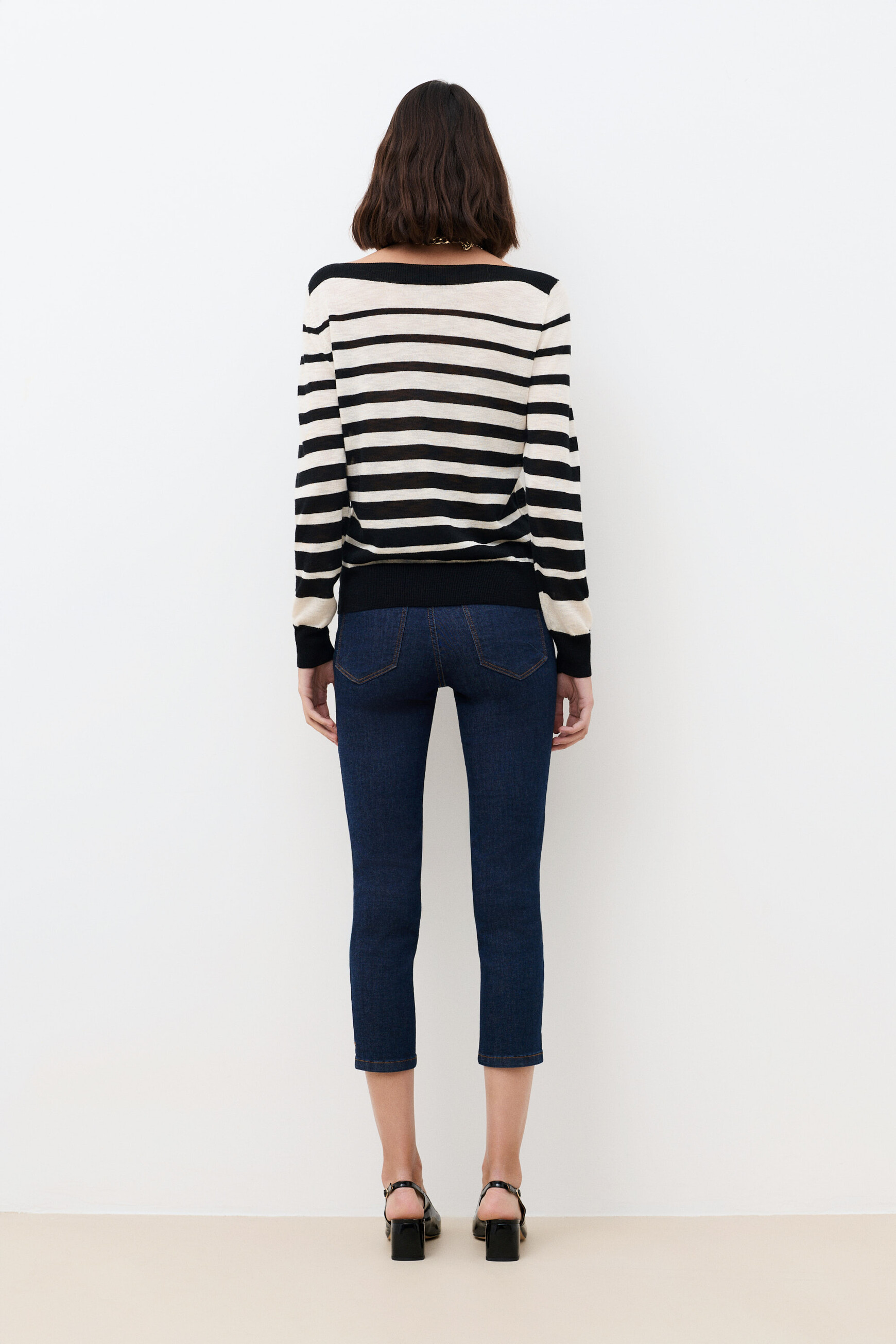 Pull Mwallis noir femme