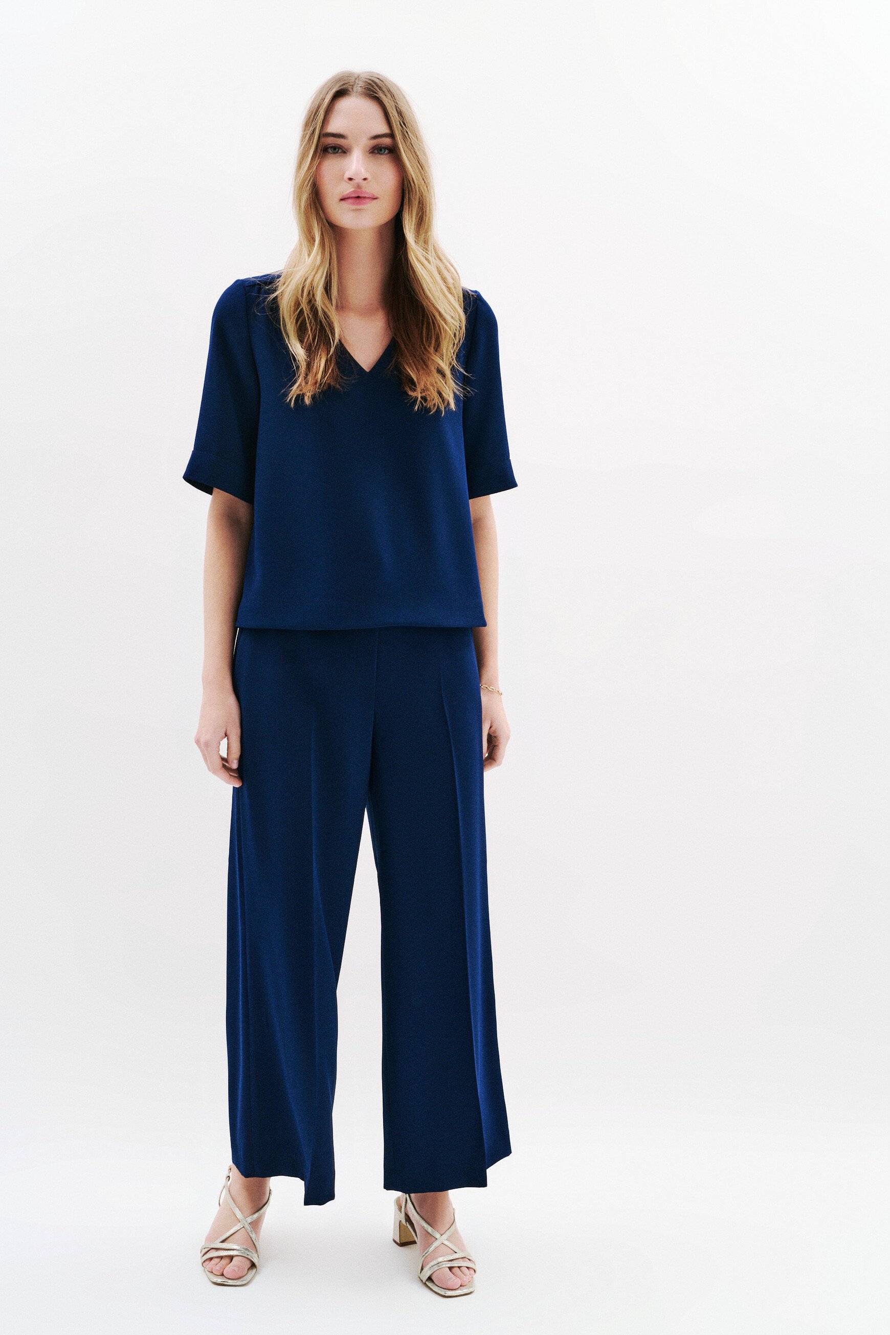 blouse cnoe bleu marine femme Blouse Cnoe bleu marine femme