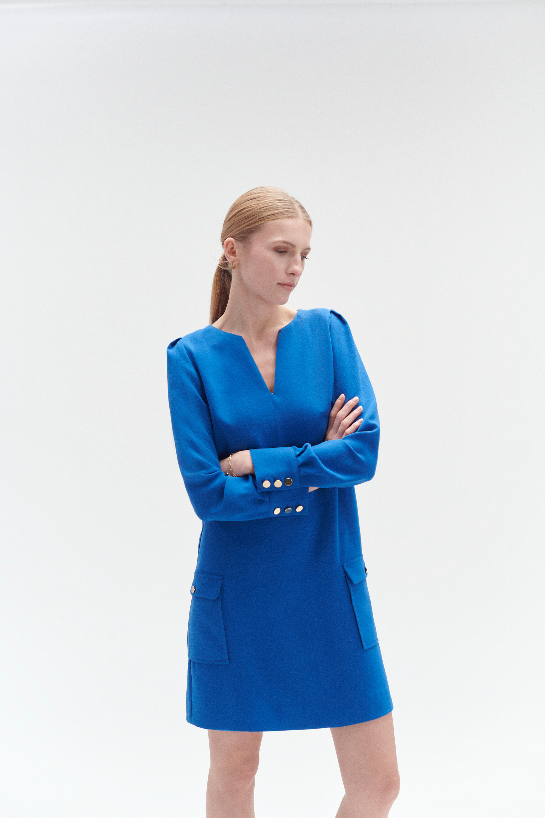 robe frances bleu electrique femme robe frances bleu electrique femme