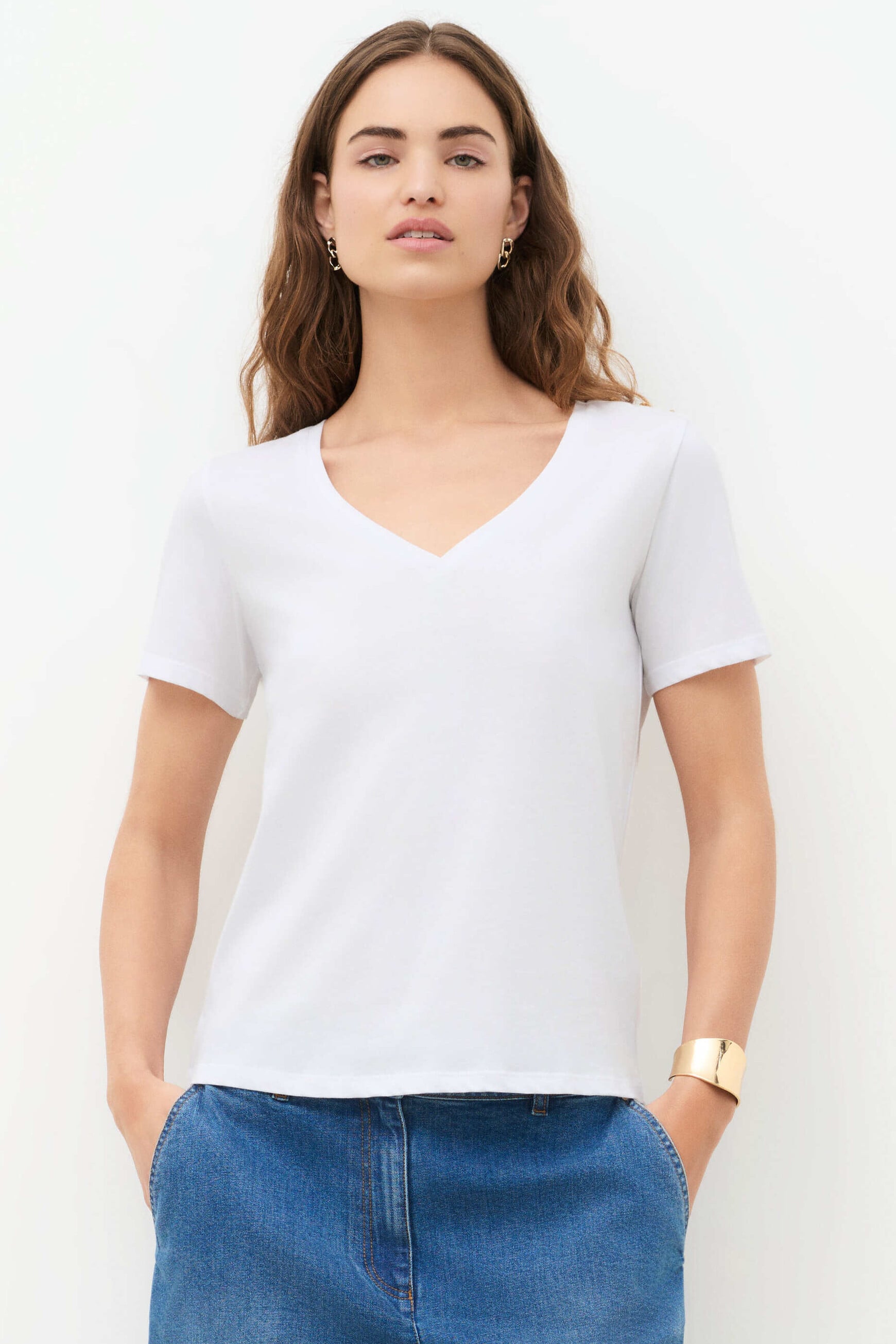 T-shirt Manon blanc femme