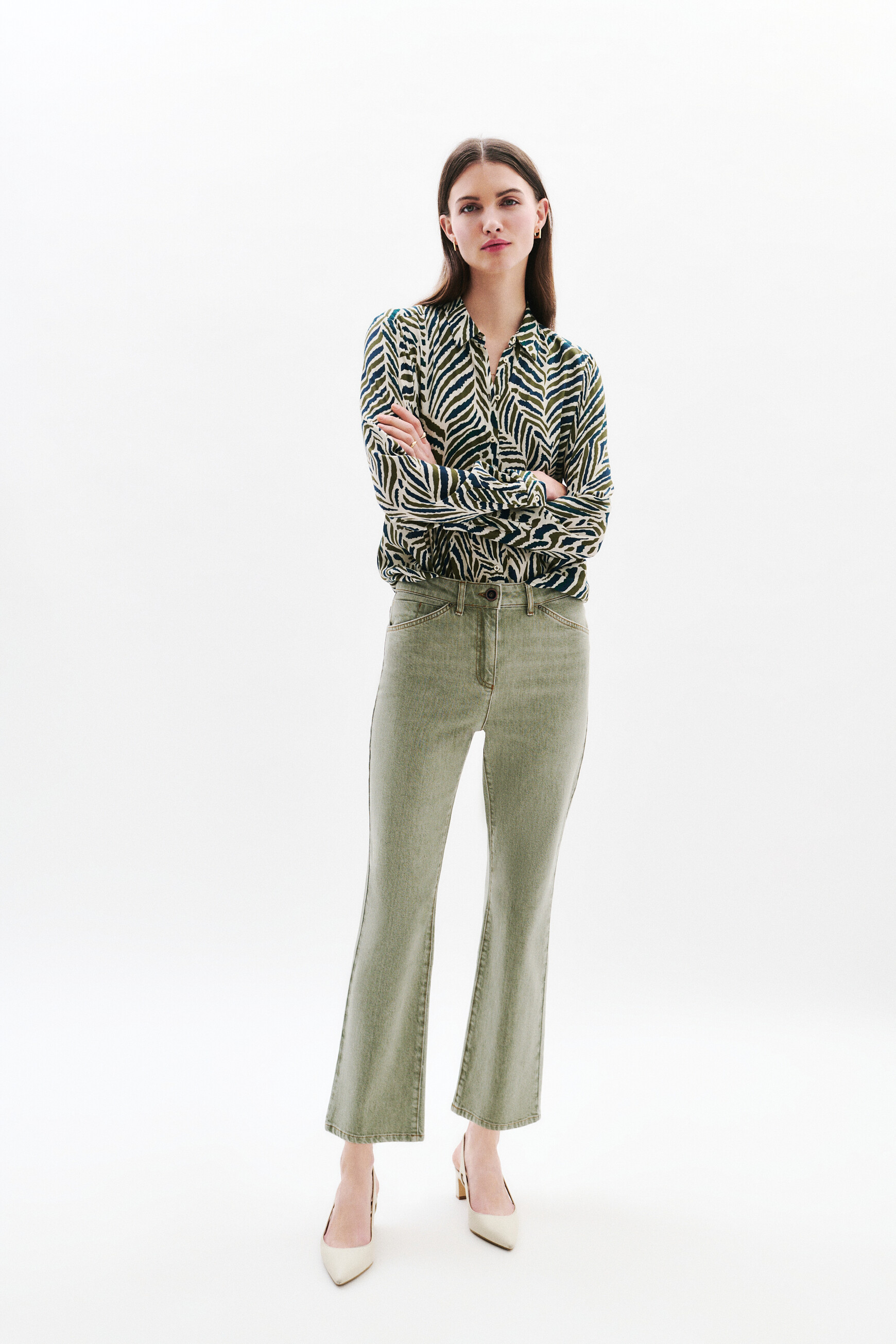 patsy3 hose khakigrun damen Patsy3 Hose khakigrün damen