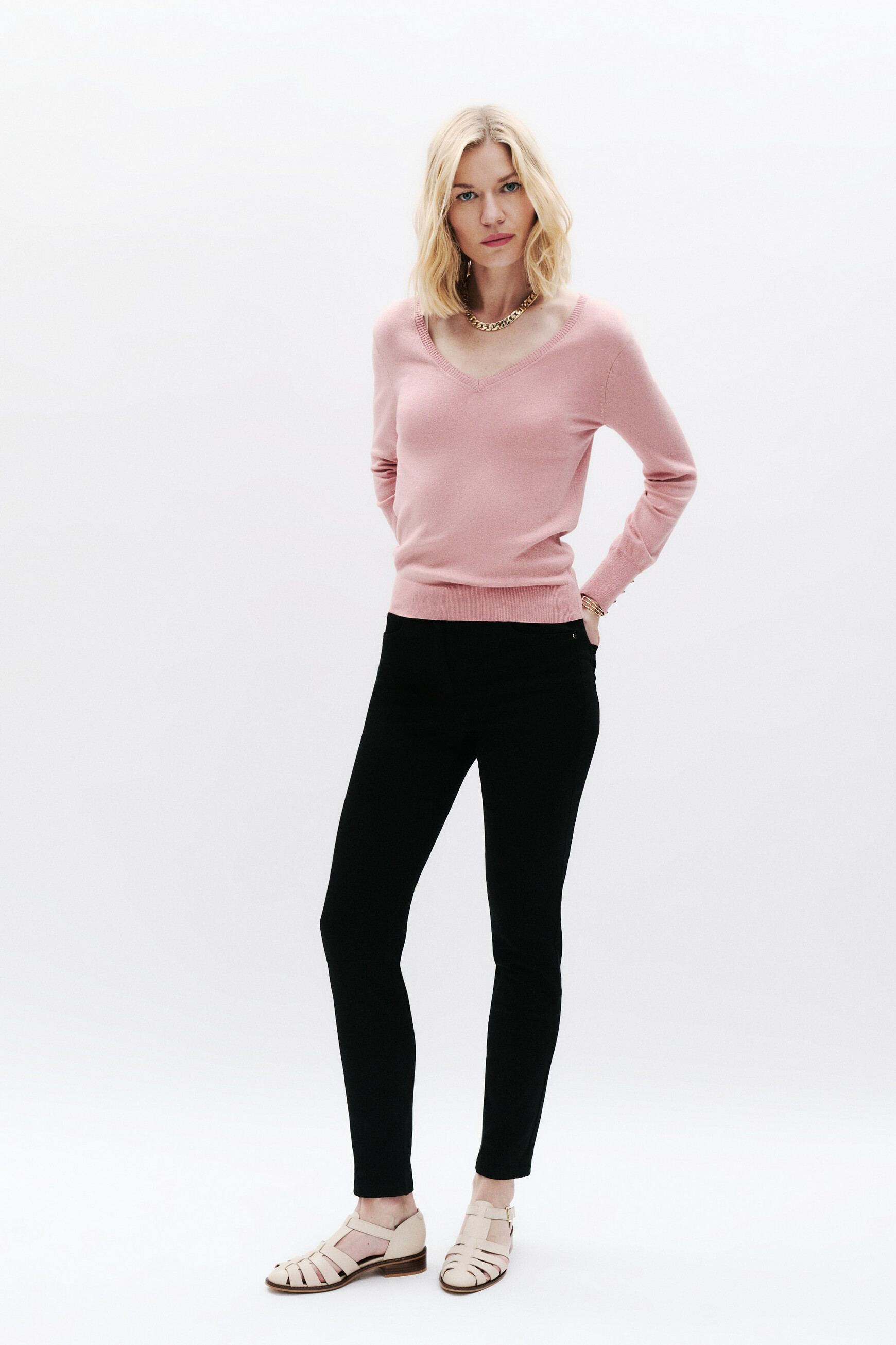 pull mempha rose pastel femme Pull Mempha rose pastel femme