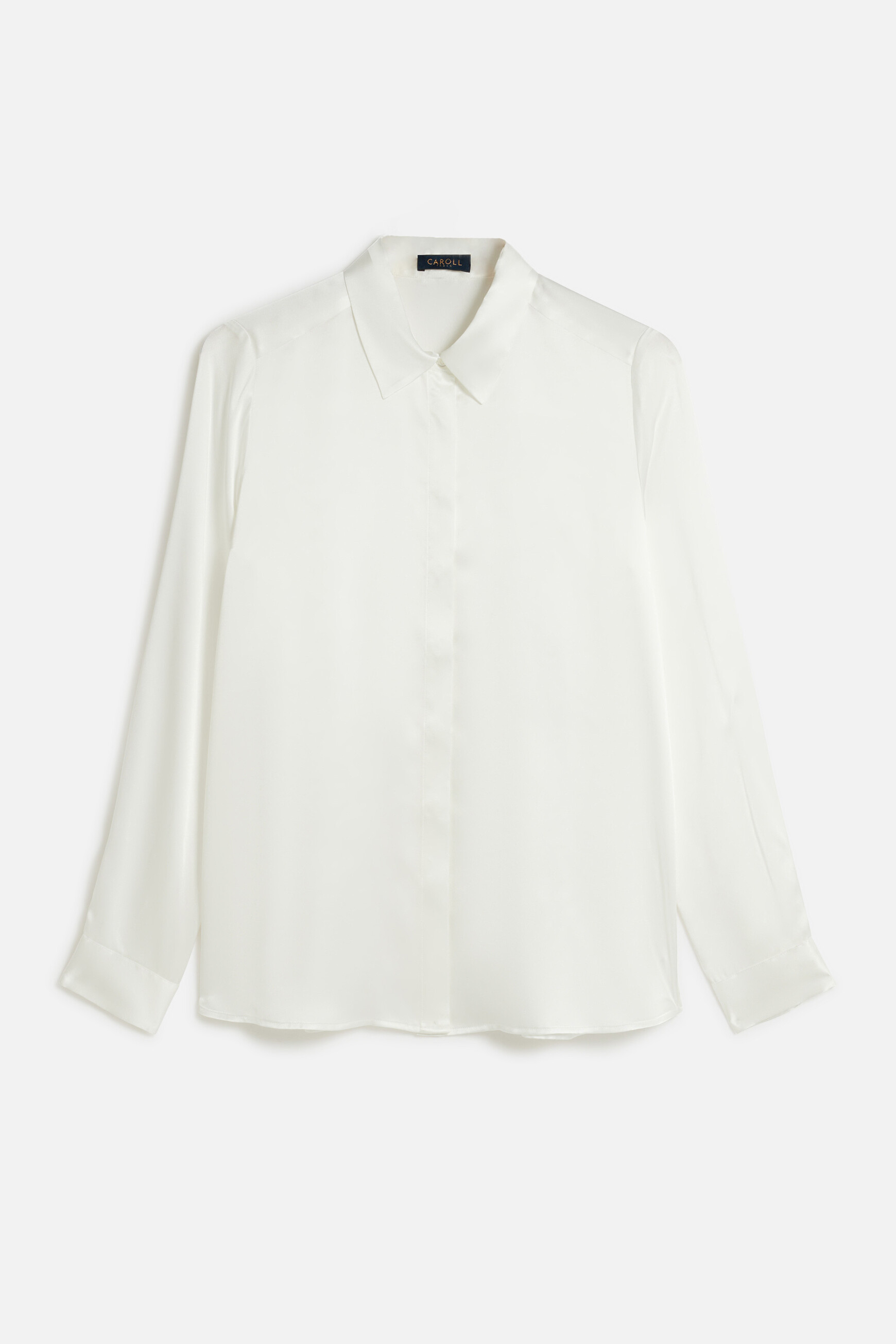 chemise cjamie1 100 soie ivoire femme Chemise cjamie1 100% soie ivoire femme