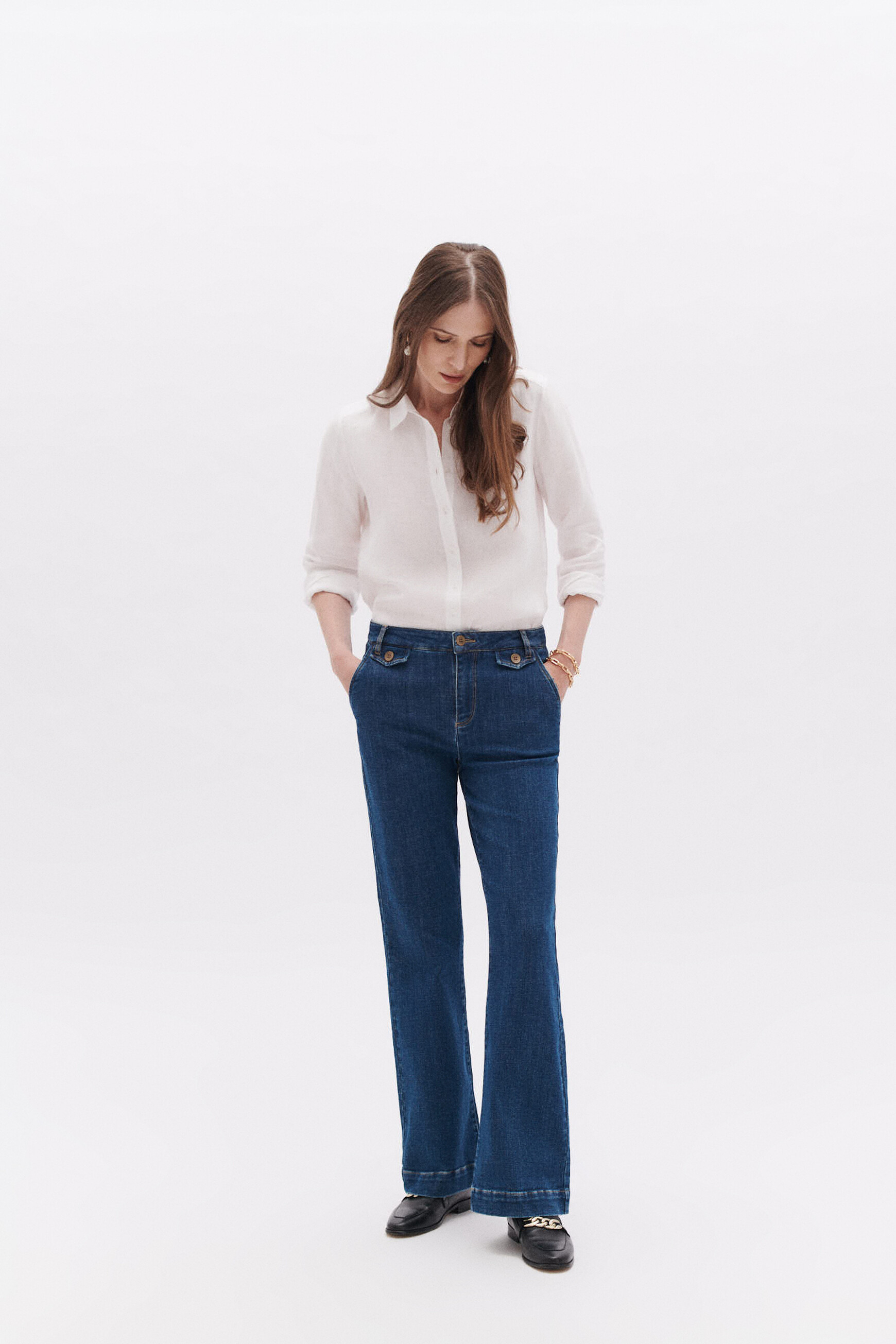 pantalon ptimotha denim stone femme Pantalon ptimotha denim stone femme