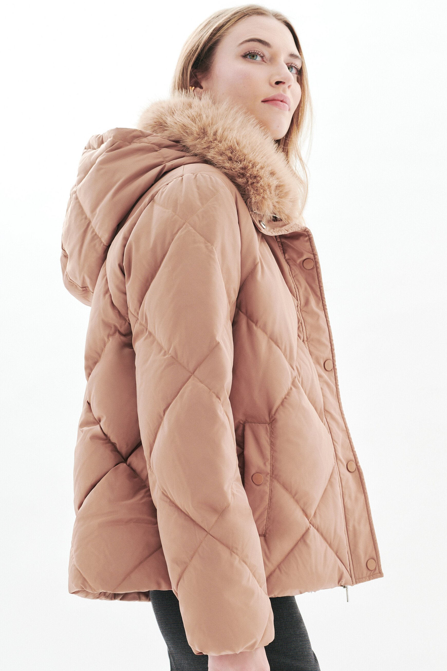 Doudoune Gavony2 camel femme