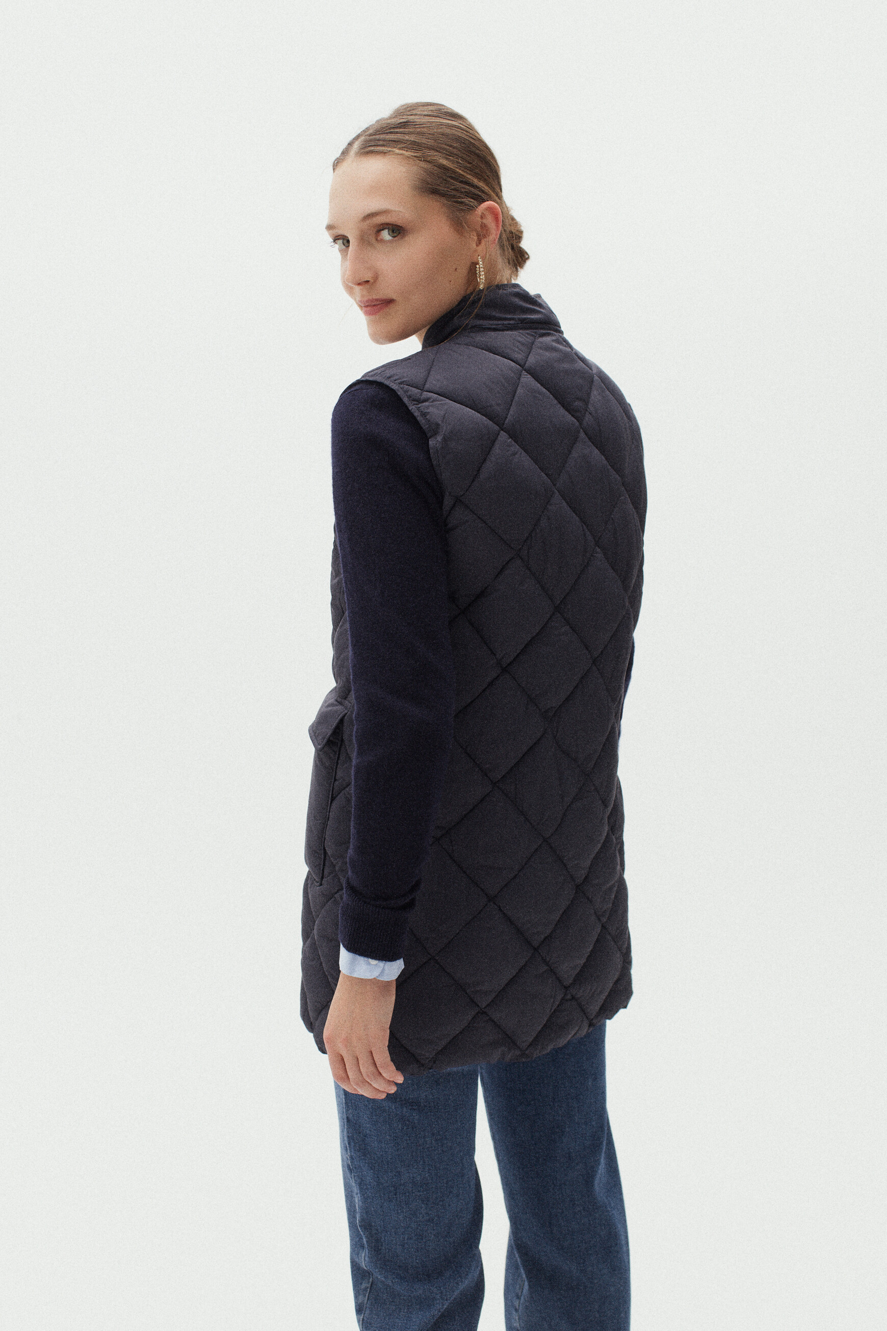 doudoune lily bleu marine femme doudoune lily bleu marine femme