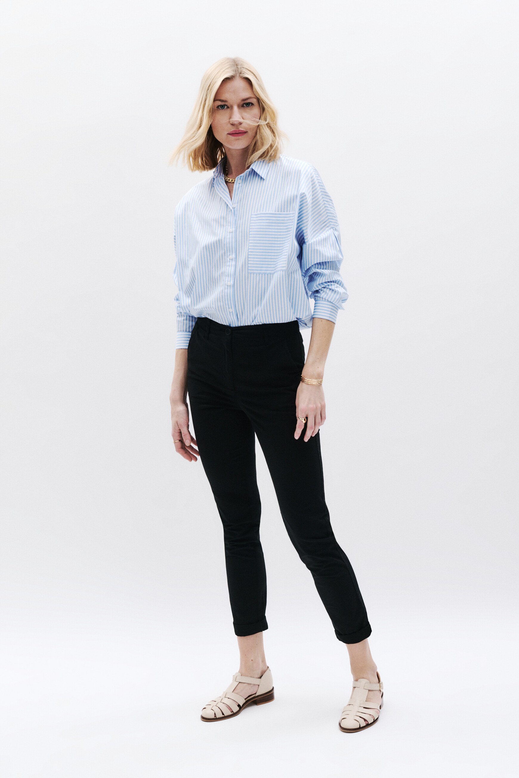 pantalon adelmo noir femme