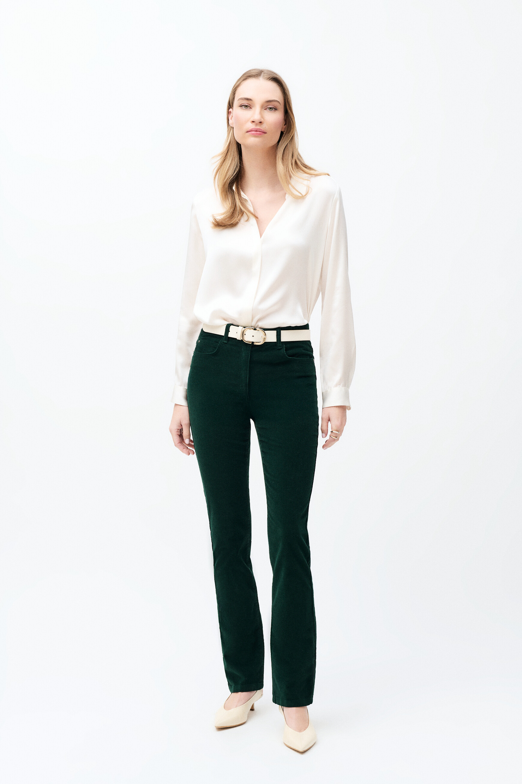Pchicagov trousers dark green woman