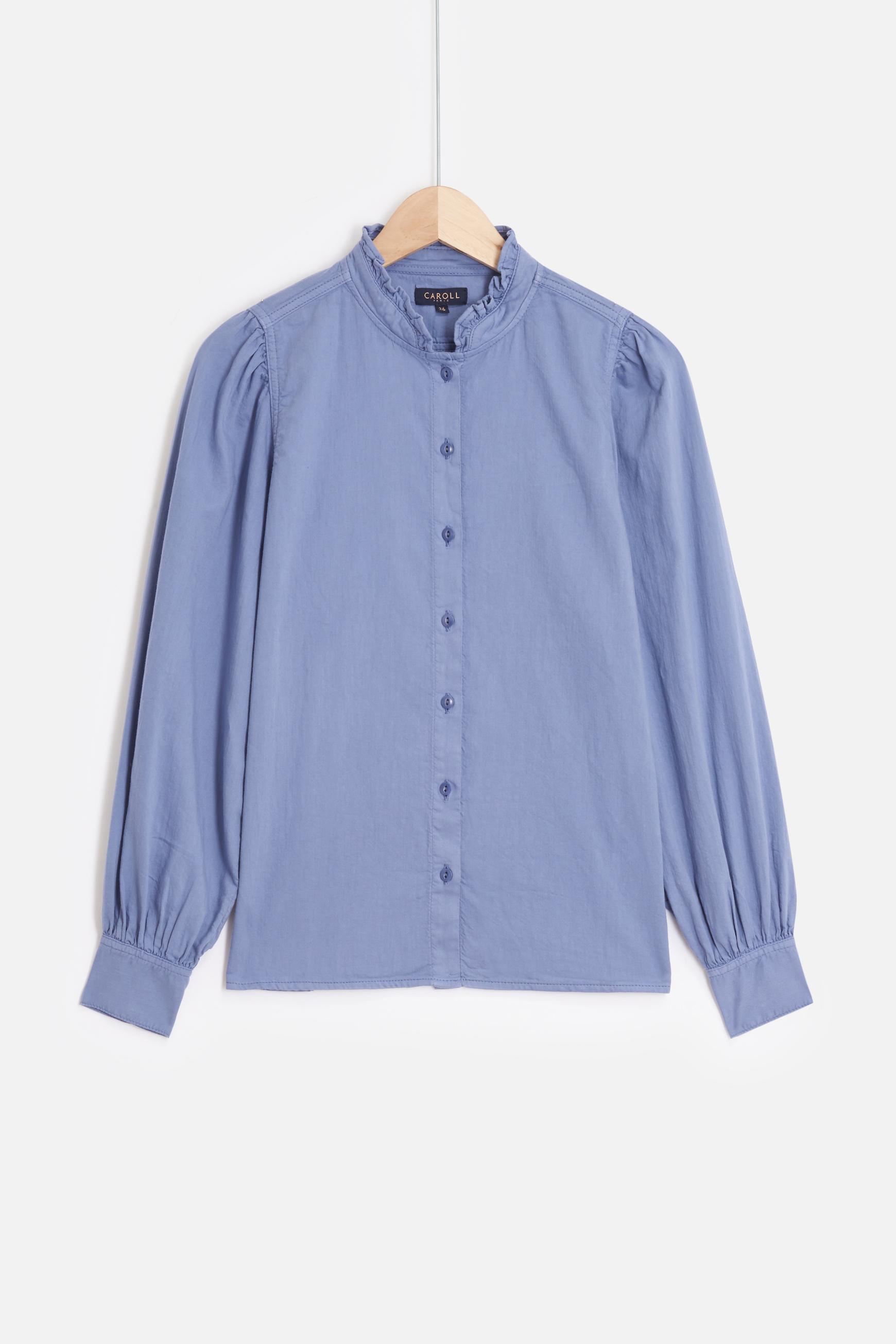 chemisier anouck bleu violet femme