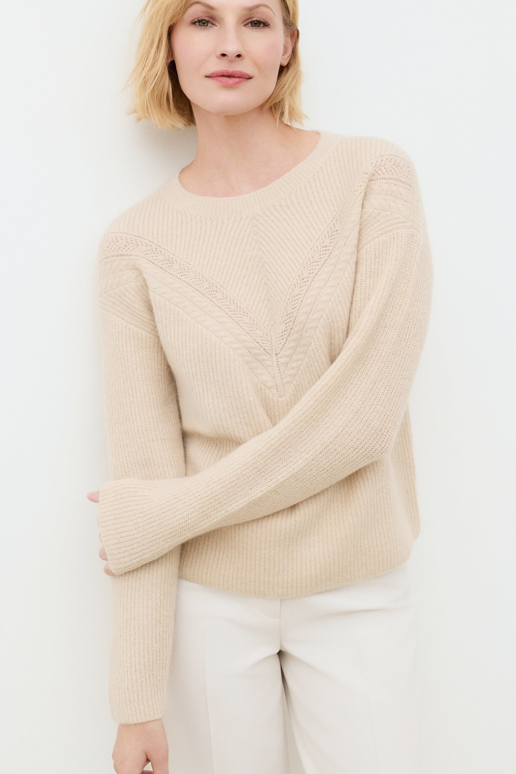 Mwilma sweater sand woman