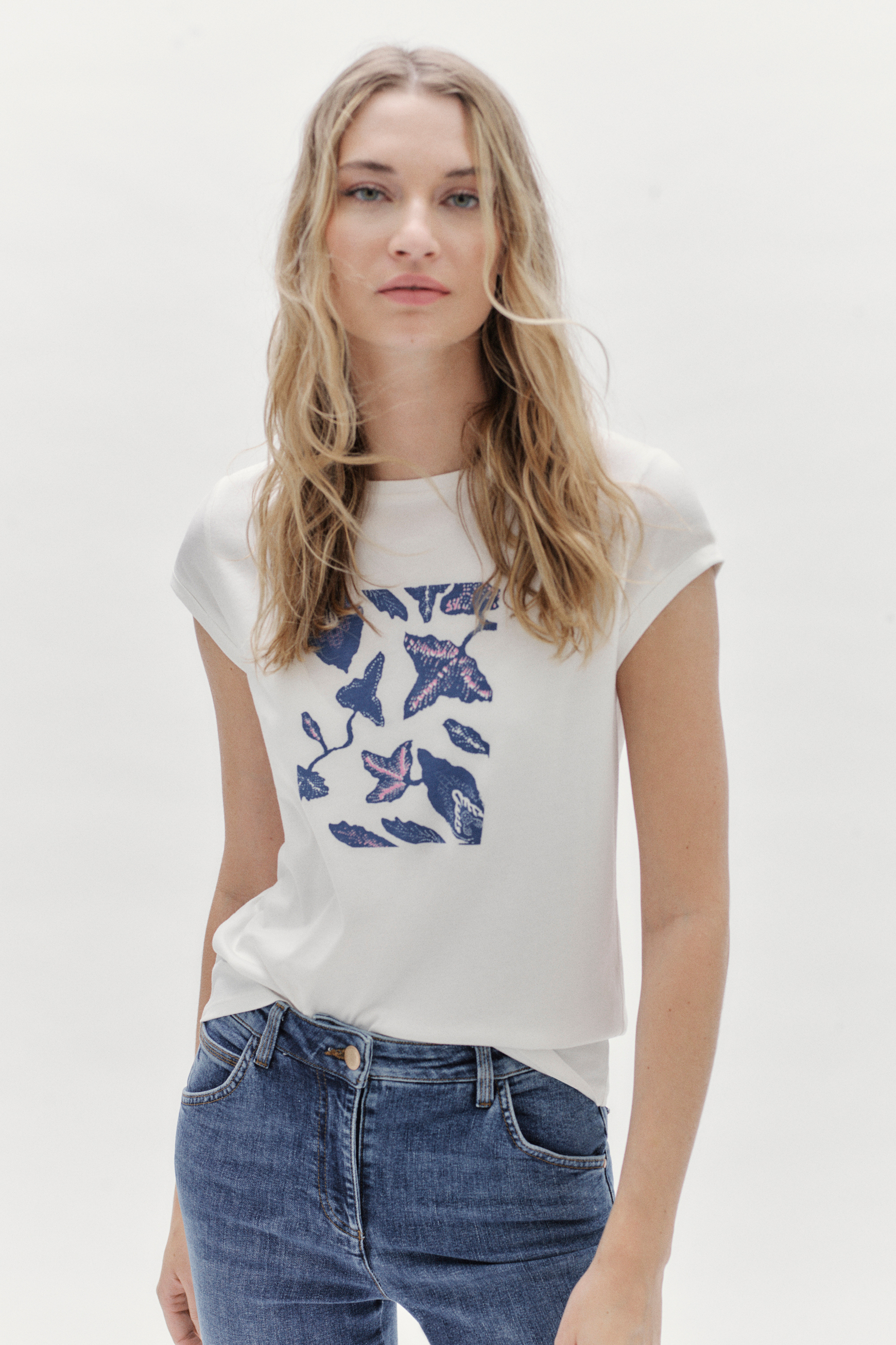 t shirt trisha avorio donna T-shirt Trisha avorio donna