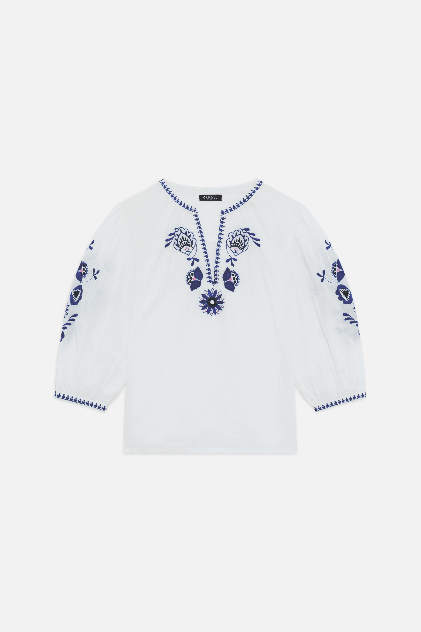 blouse cangelina bleu marine femme Blouse cangelina bleu marine femme