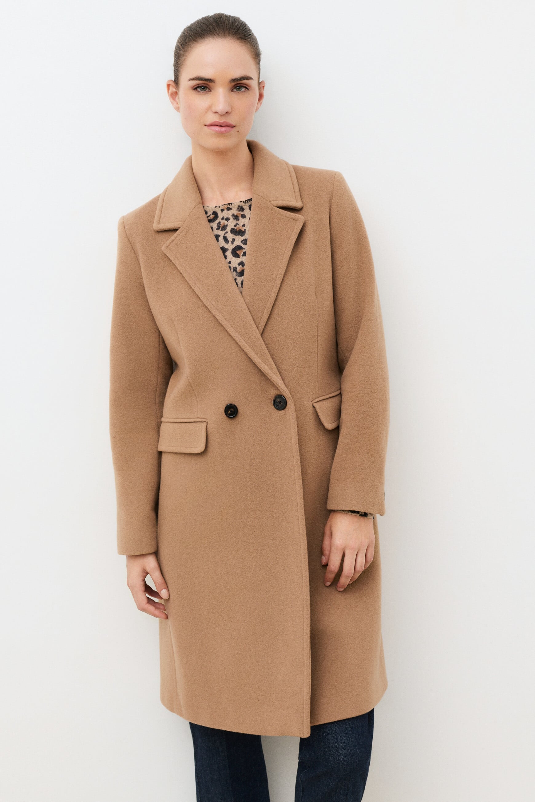 Manteau Gregory camel femme