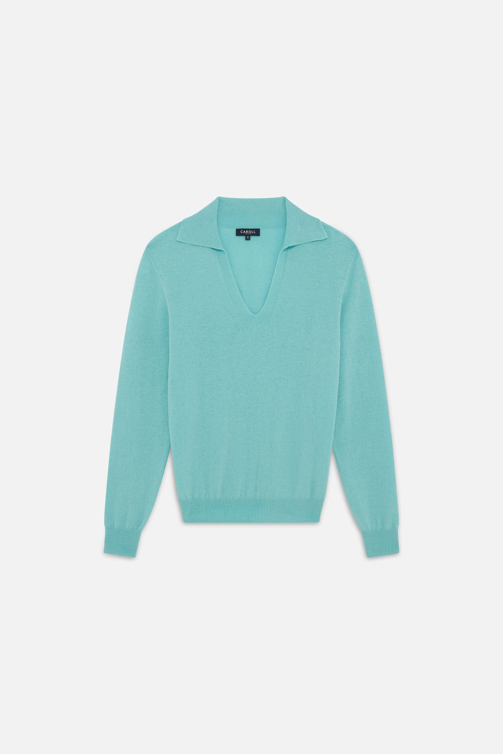 Pull Mterry bleu turquoise femme