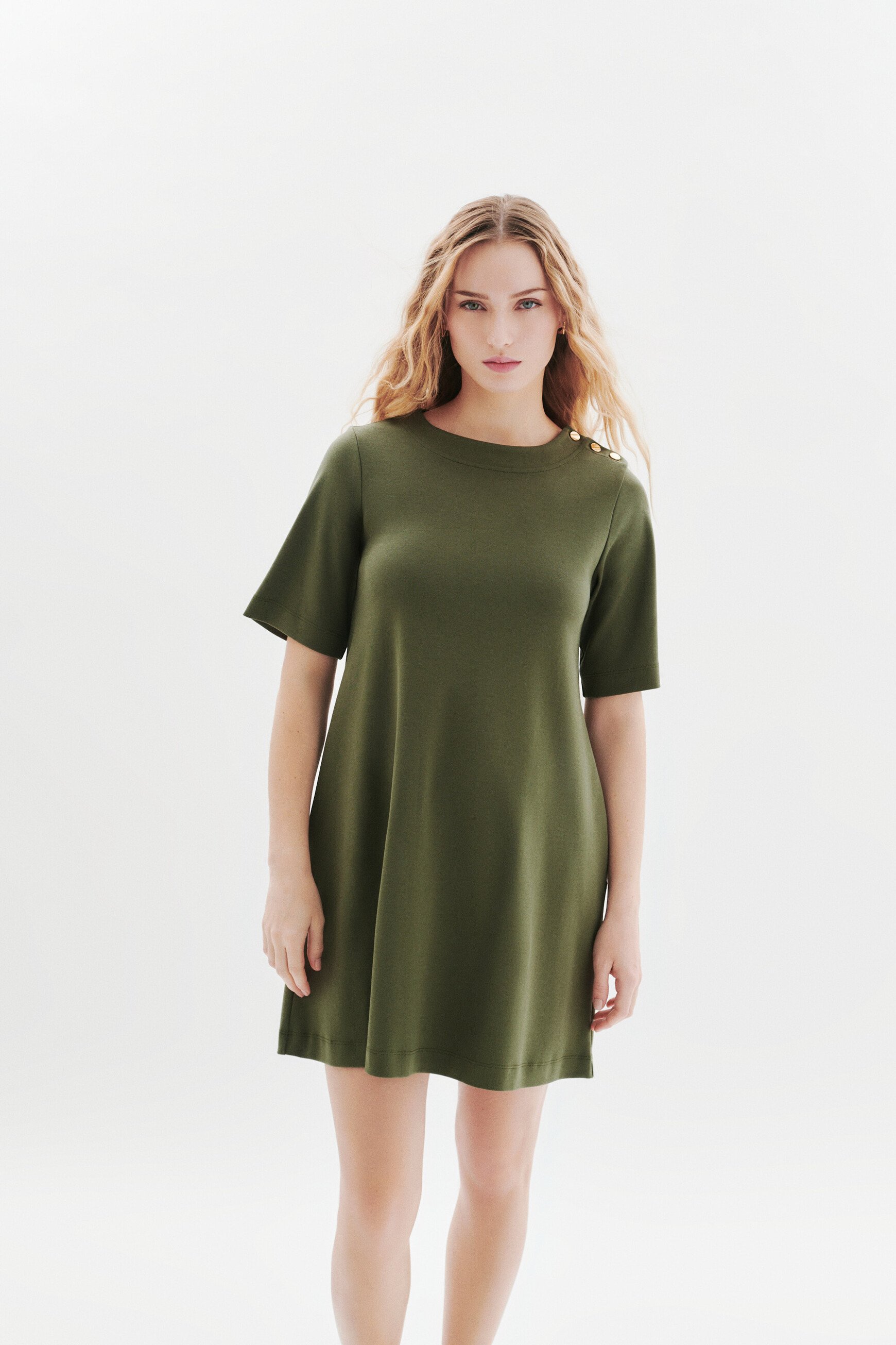 abito rmarie verde cachi donna Abito Rmarie verde cachi donna