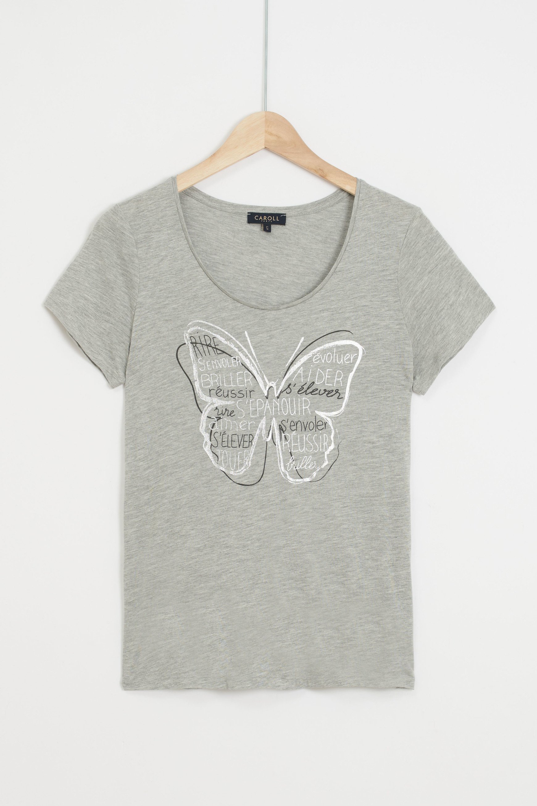 Jamelia t-shirt grey woman