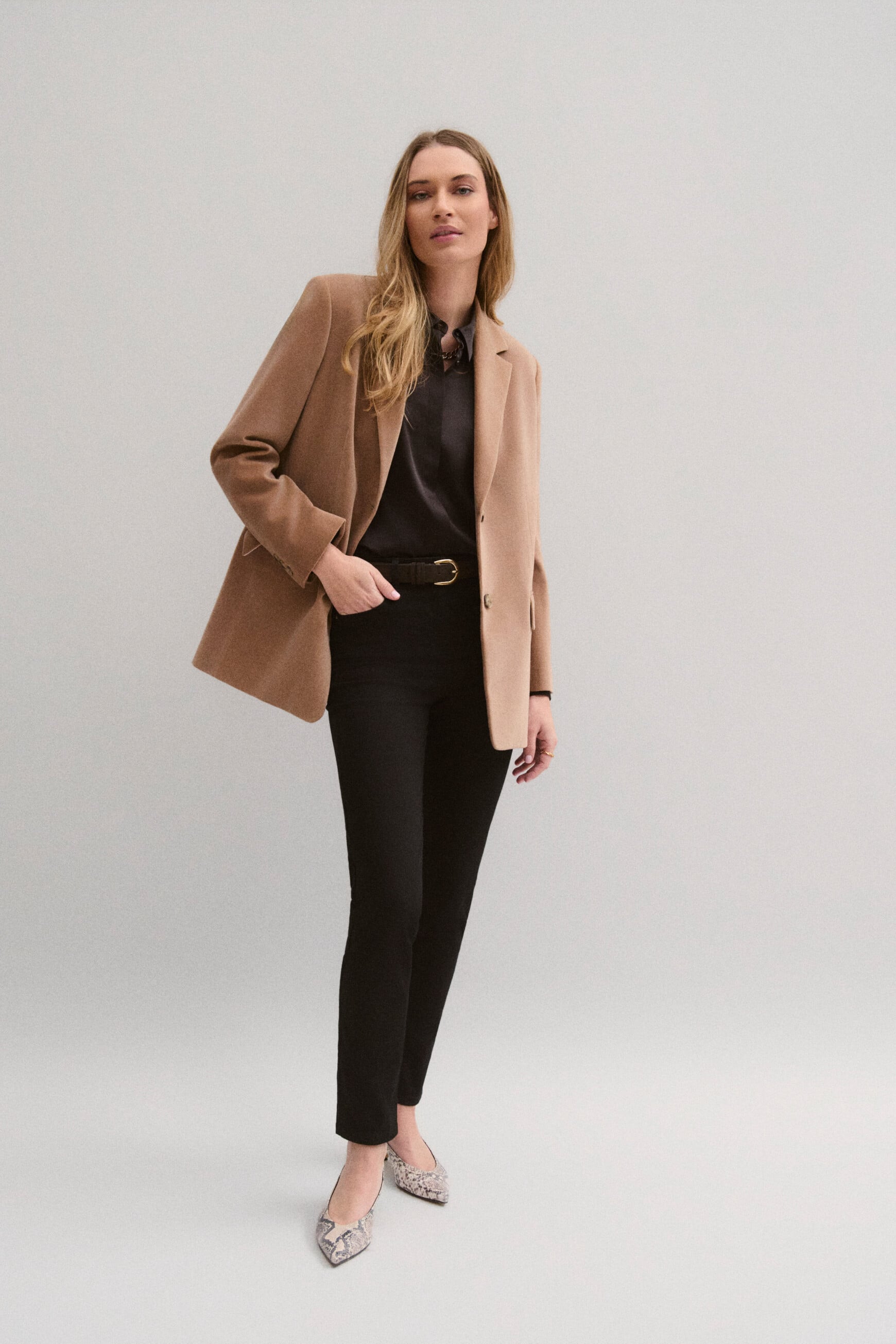 Voltige Velours jacket light brown woman