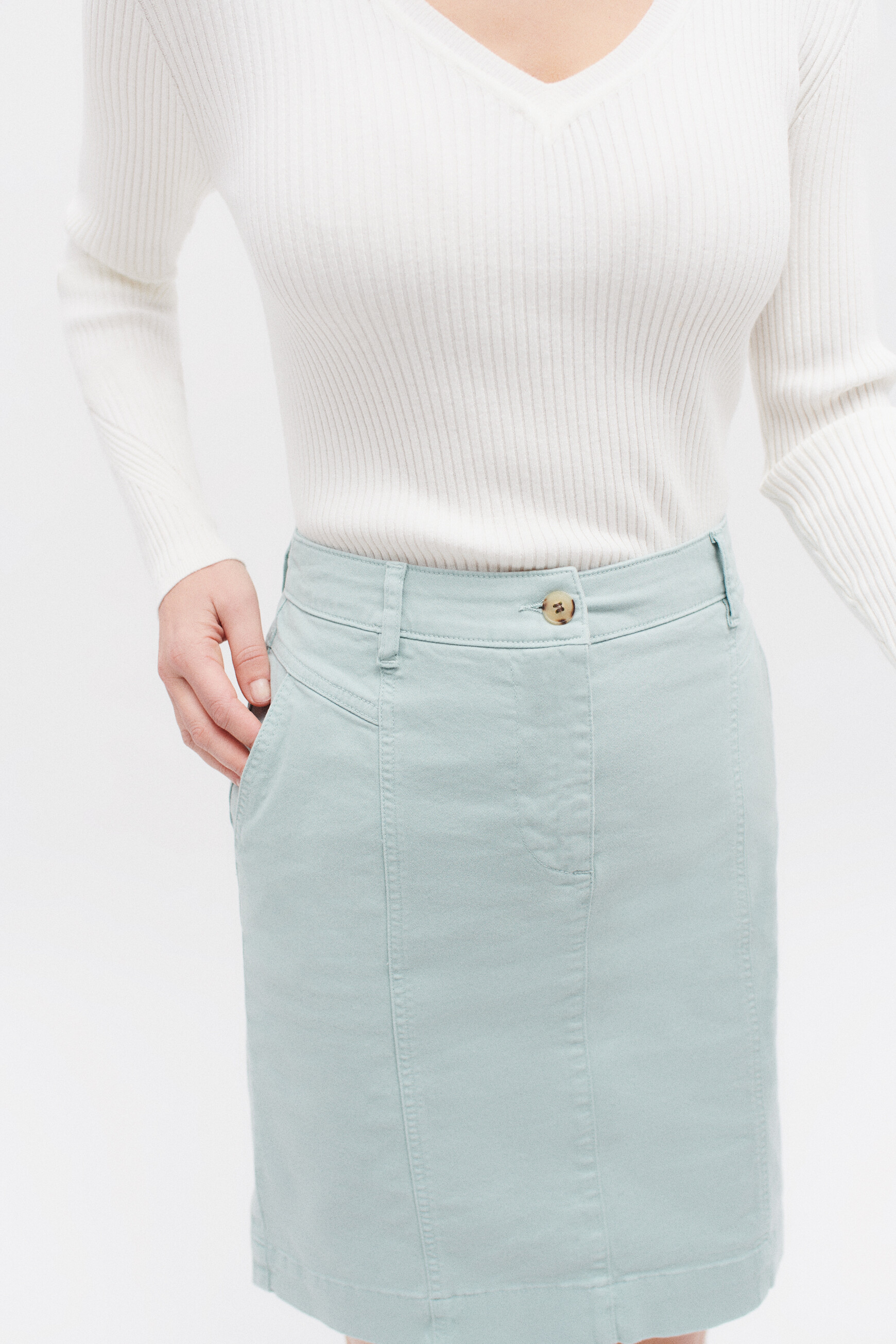 jupe lazuna b vert menthe femme Jupe lazuna b vert menthe femme