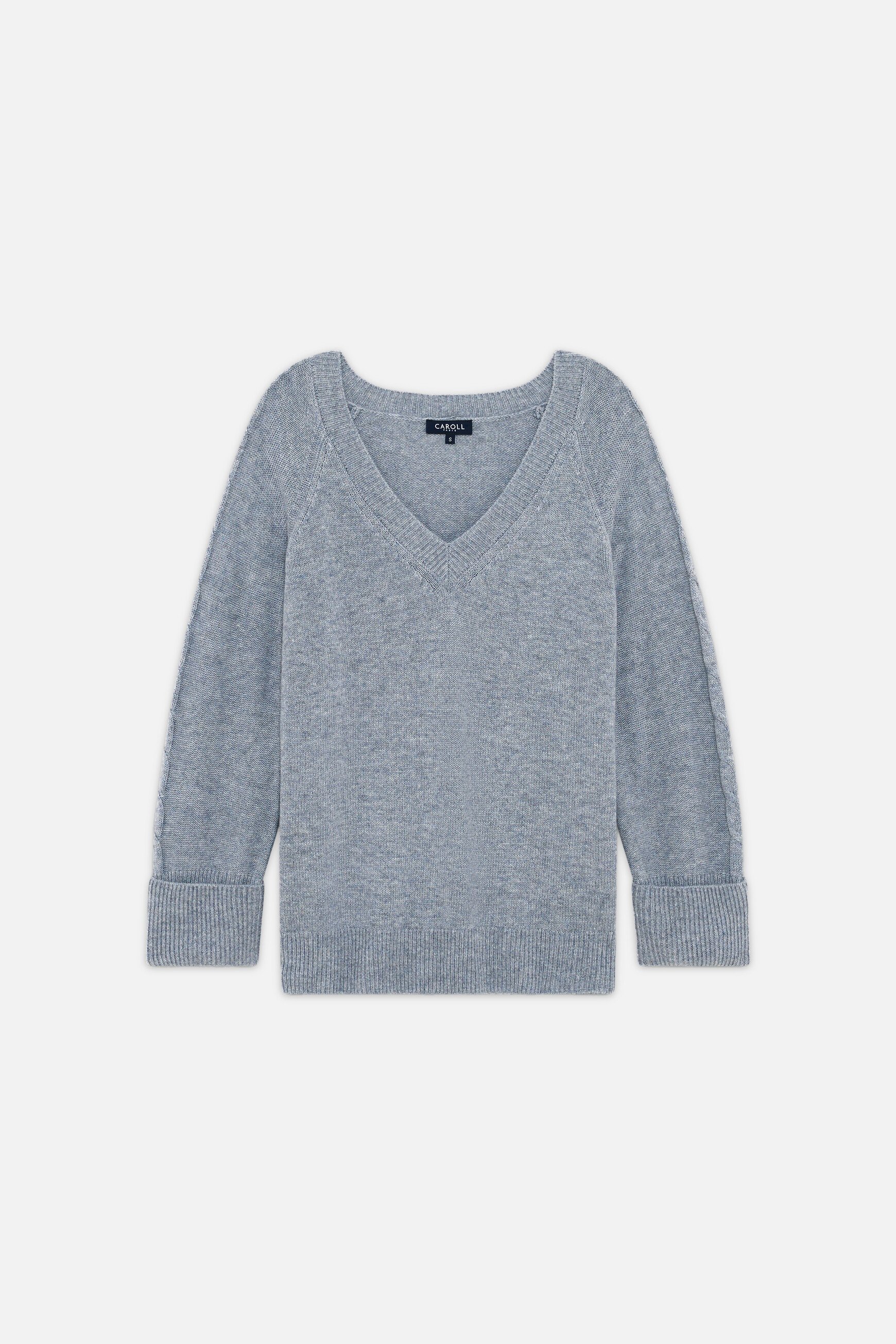 maglione mjade grigio donna