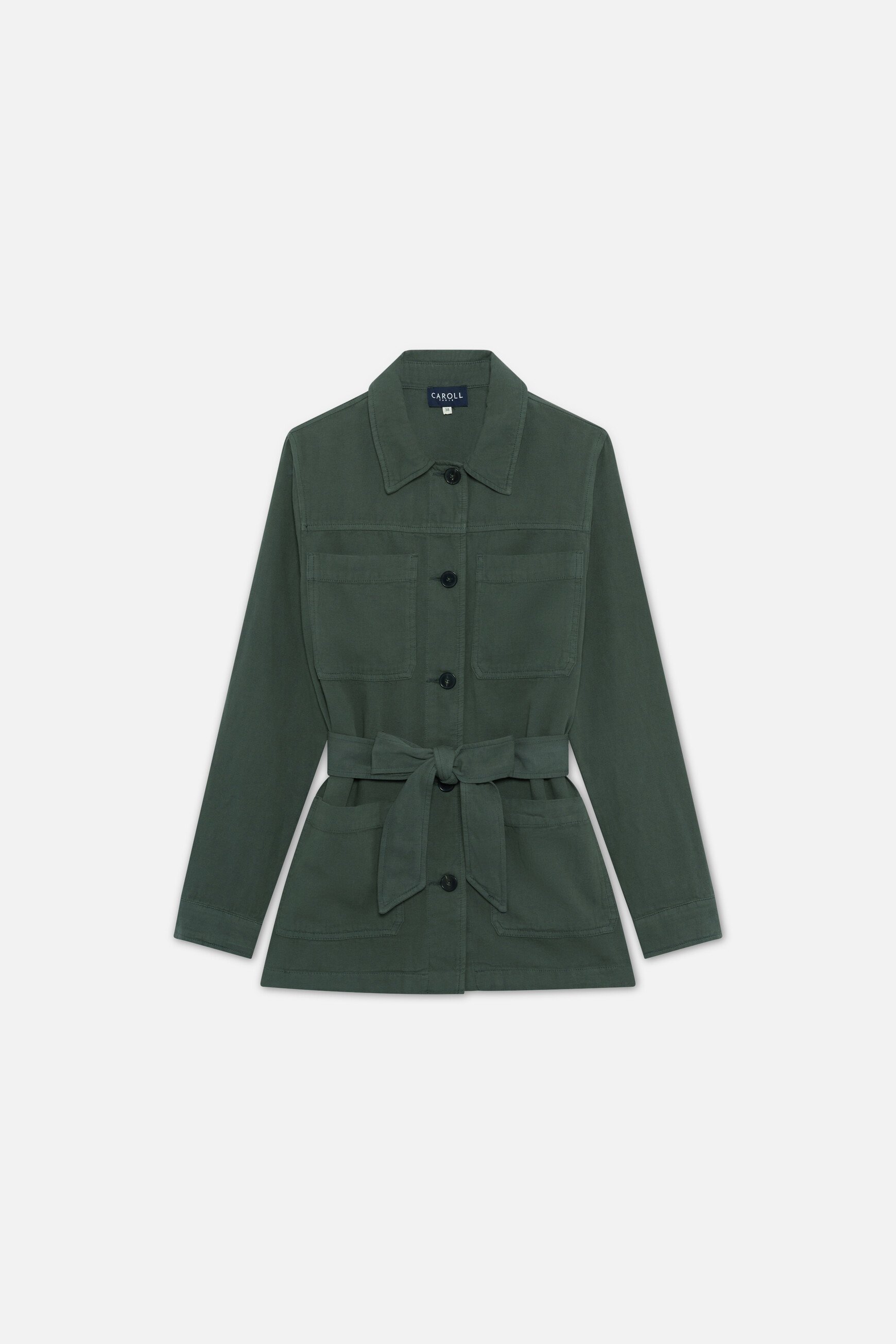 Veste Saharienne Vkelly2 vert kaki femme