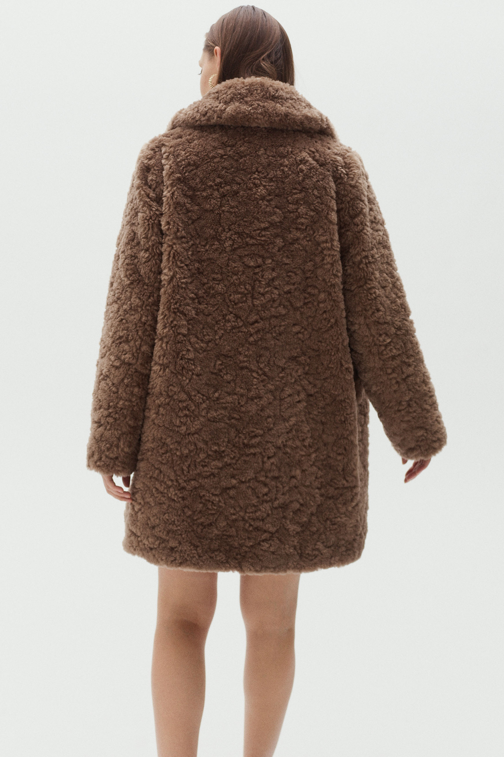 manteau clovis taupe femme manteau clovis taupe femme