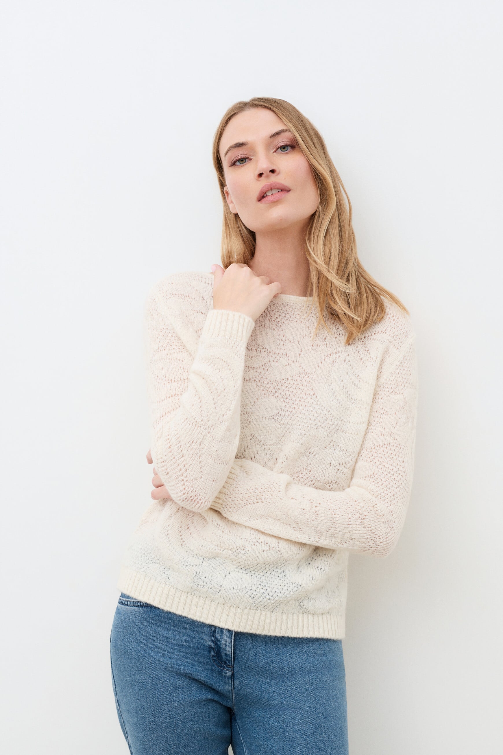 Mvannina sweater ecru woman