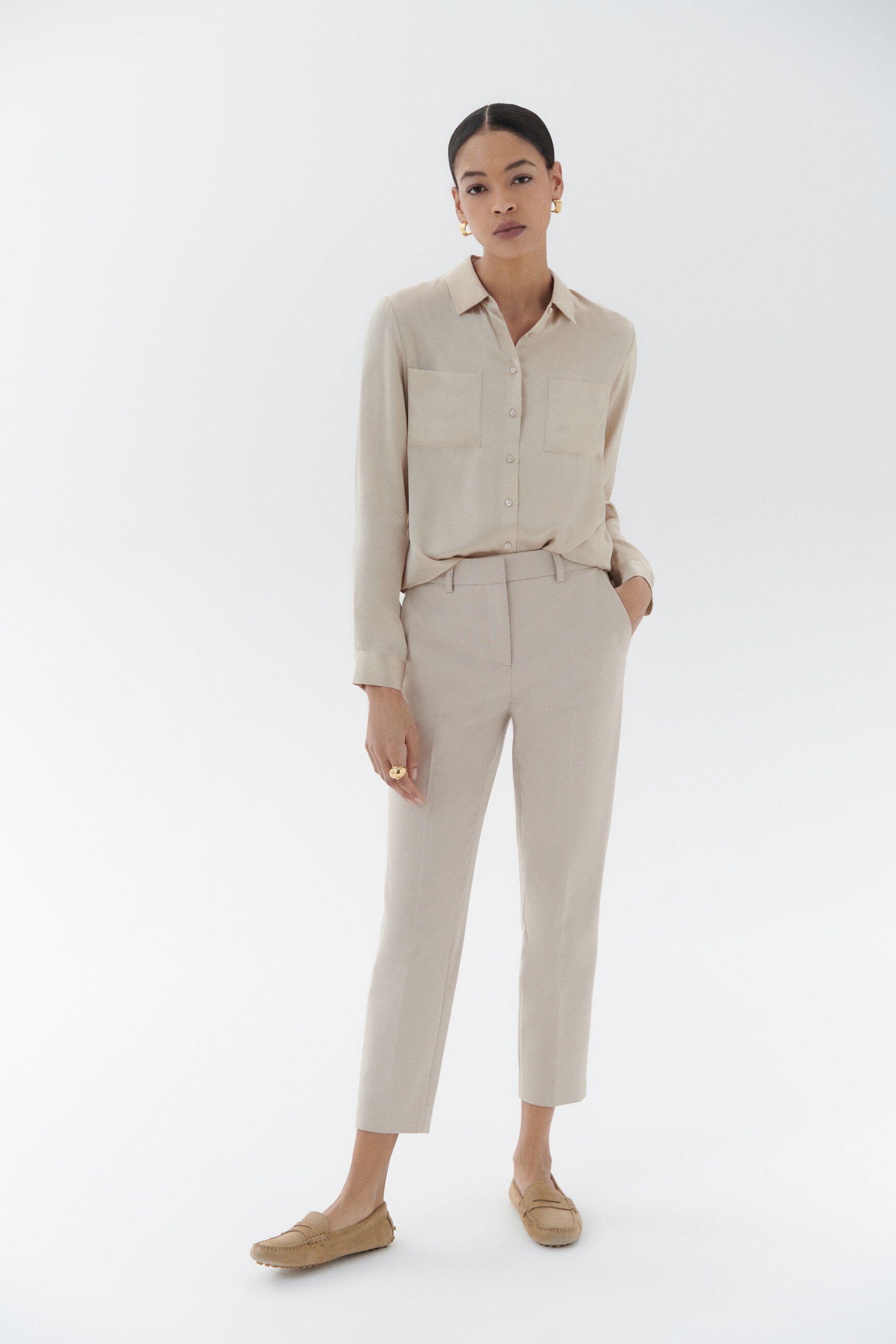 pantaloni psidiko2 sabbia donna Pantaloni Psidiko2 sabbia donna