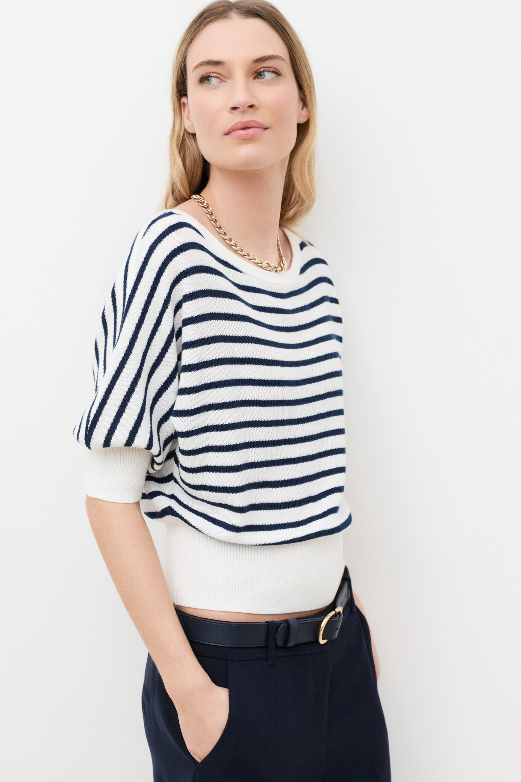 Maglione Mjohanna ecru donna