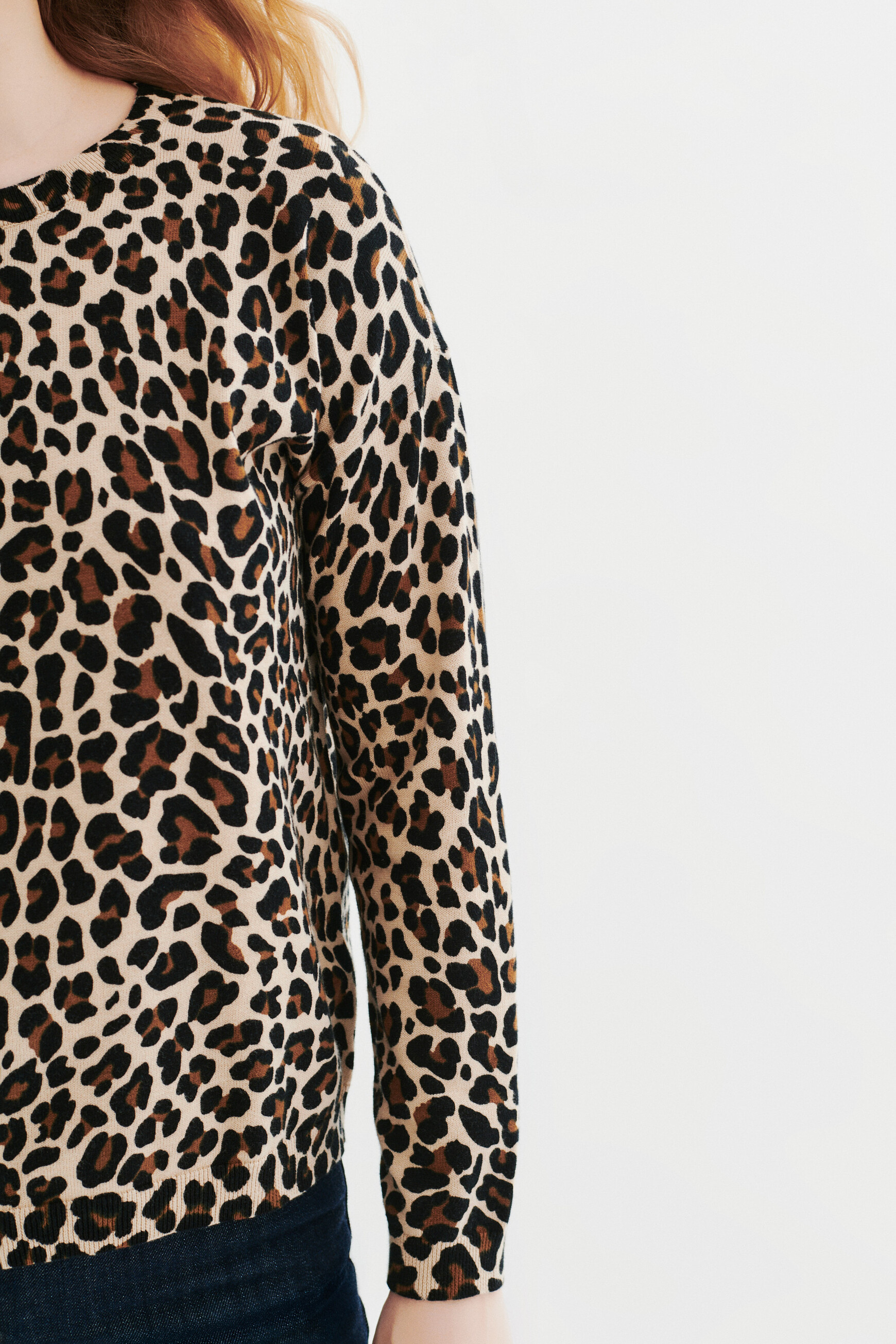 Mado sweater cognac brown woman
