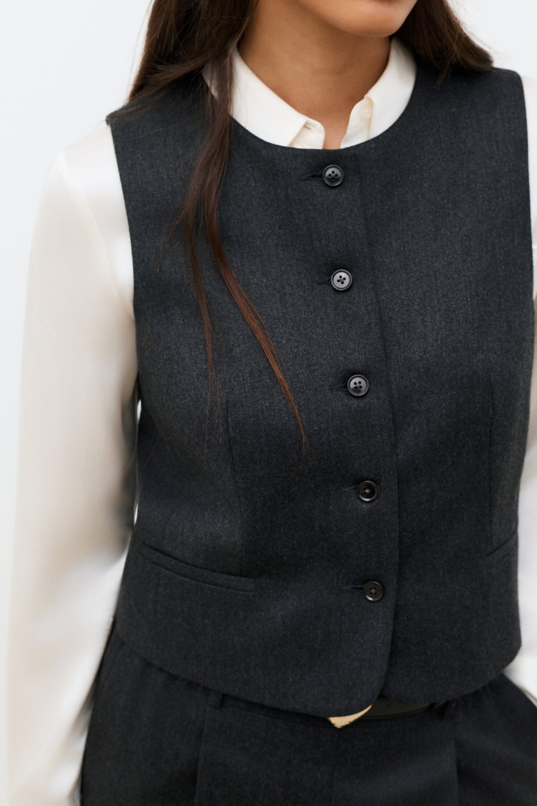 Veste Vcapucin gris femme