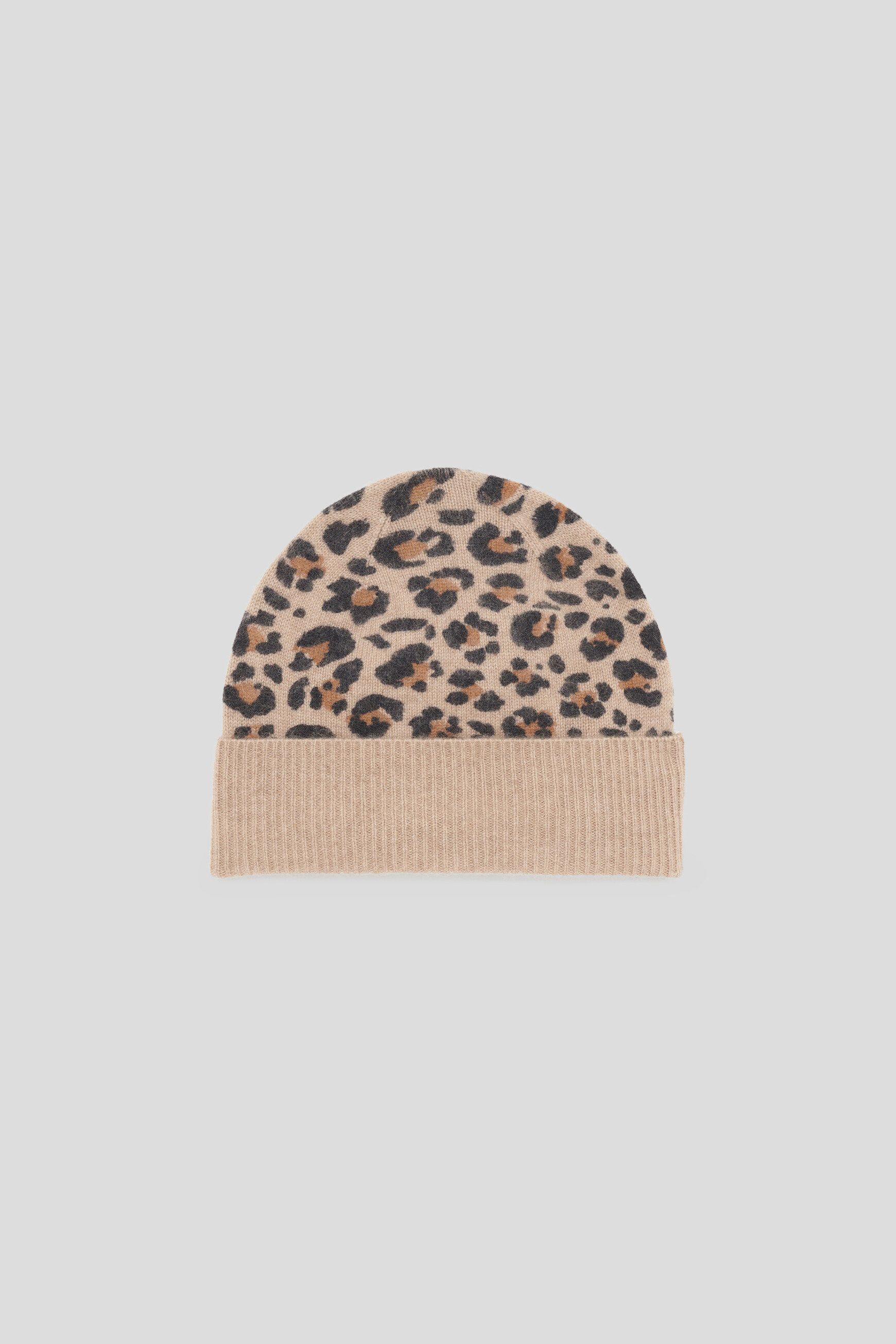 Boelo hat 100% cashmere light grey woman
