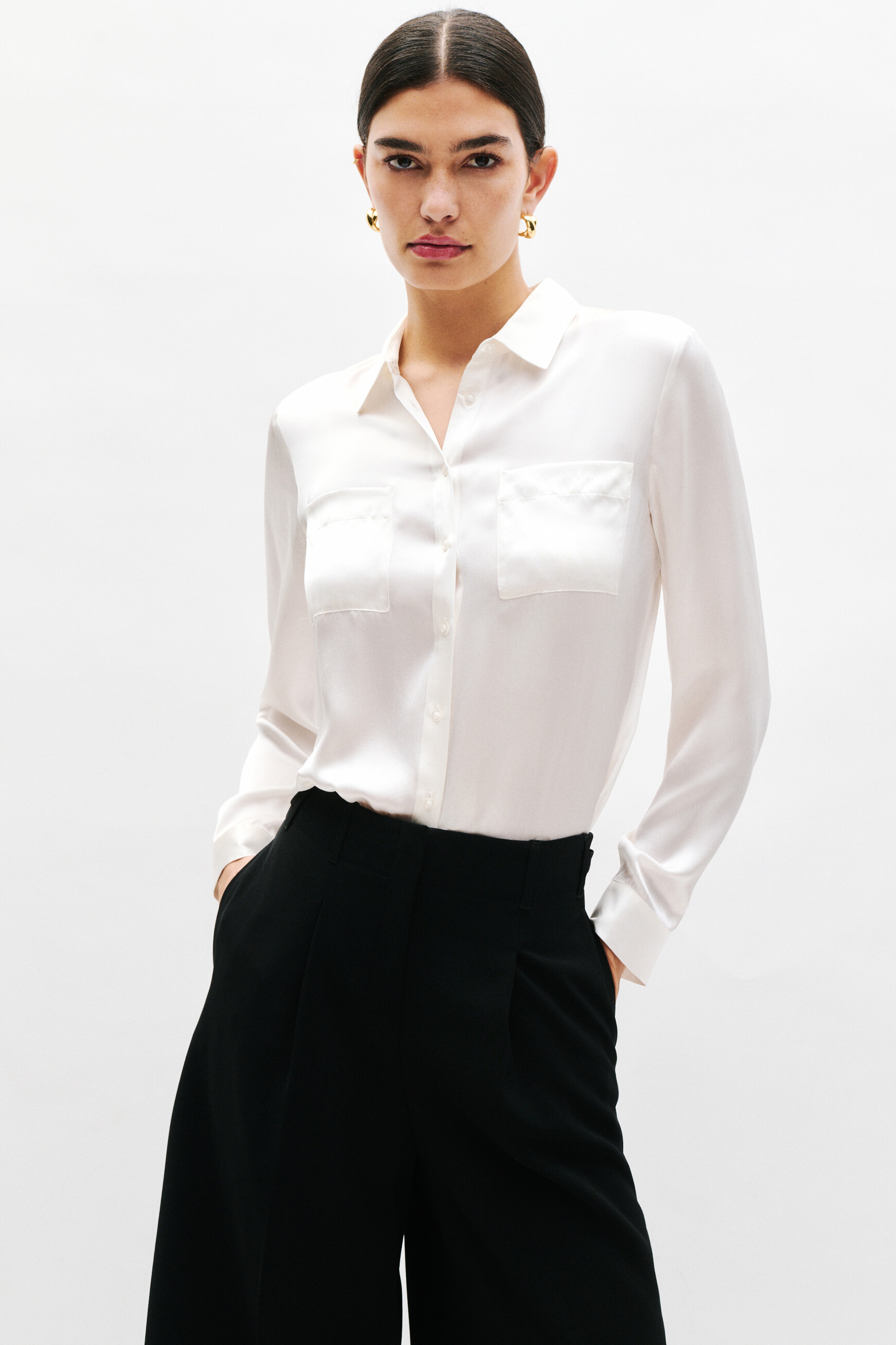 pantalon pcharles noir femme Pantalon Pcharles noir femme