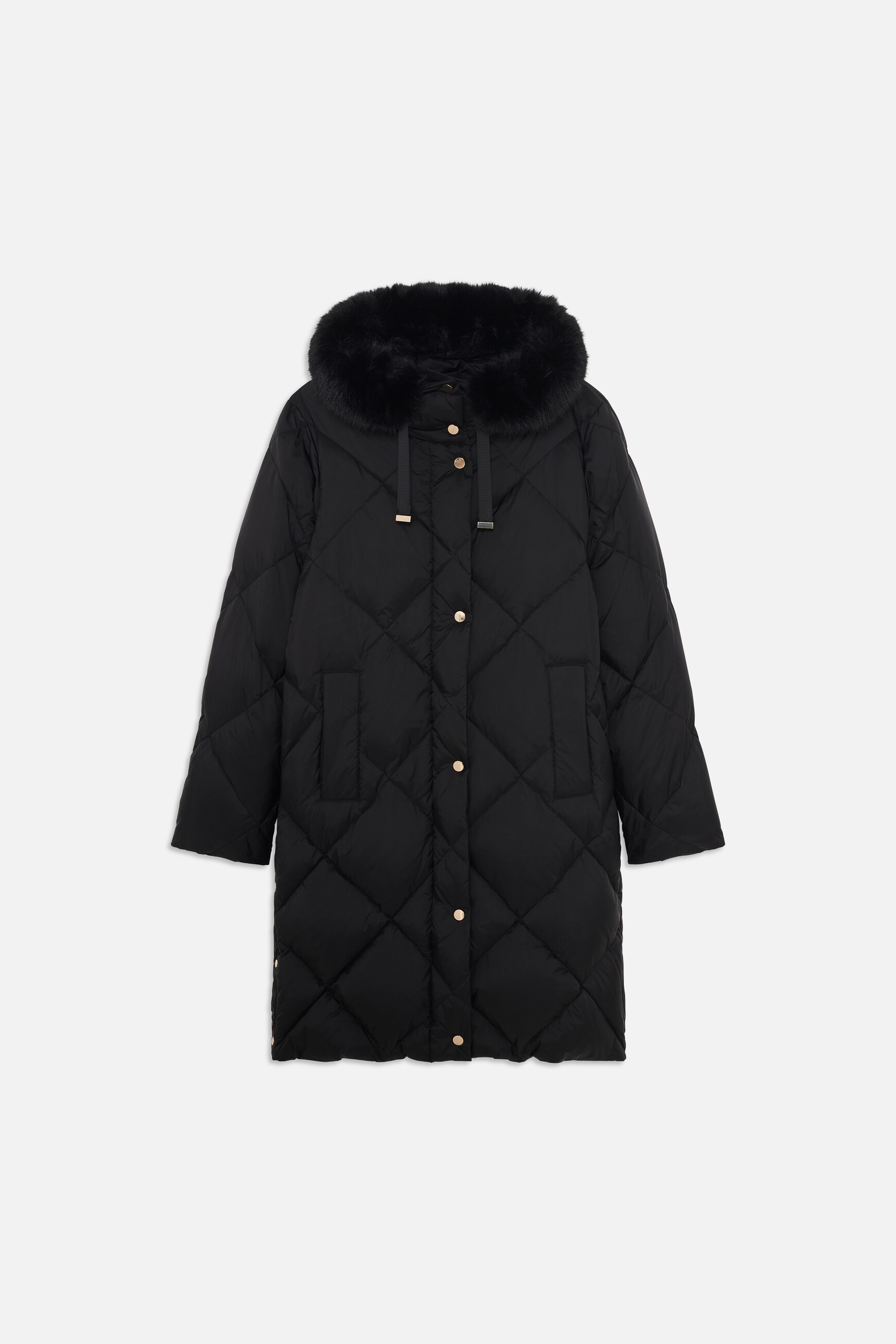 Gavona puffer jacket black woman