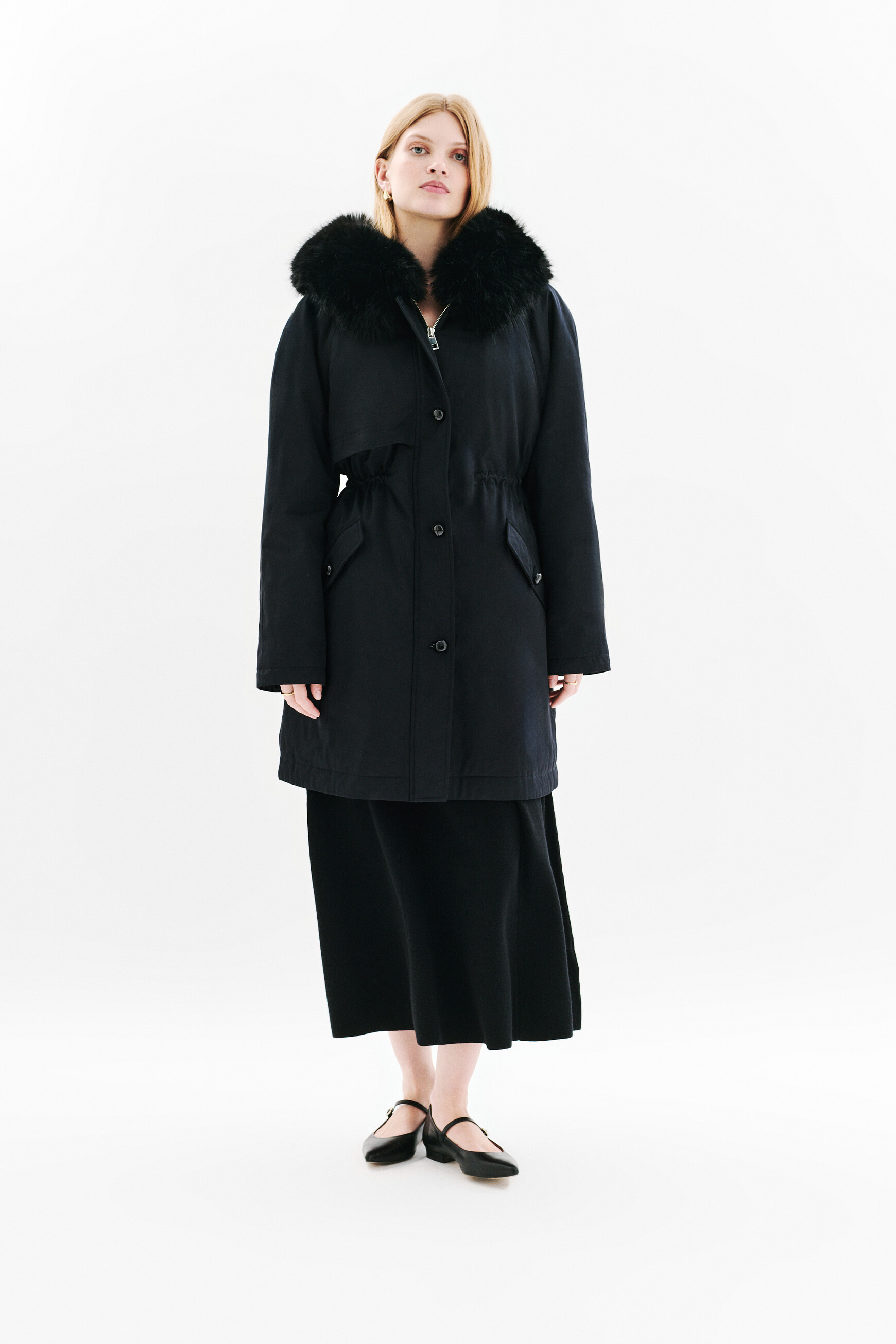 Gtoundrina parka black woman