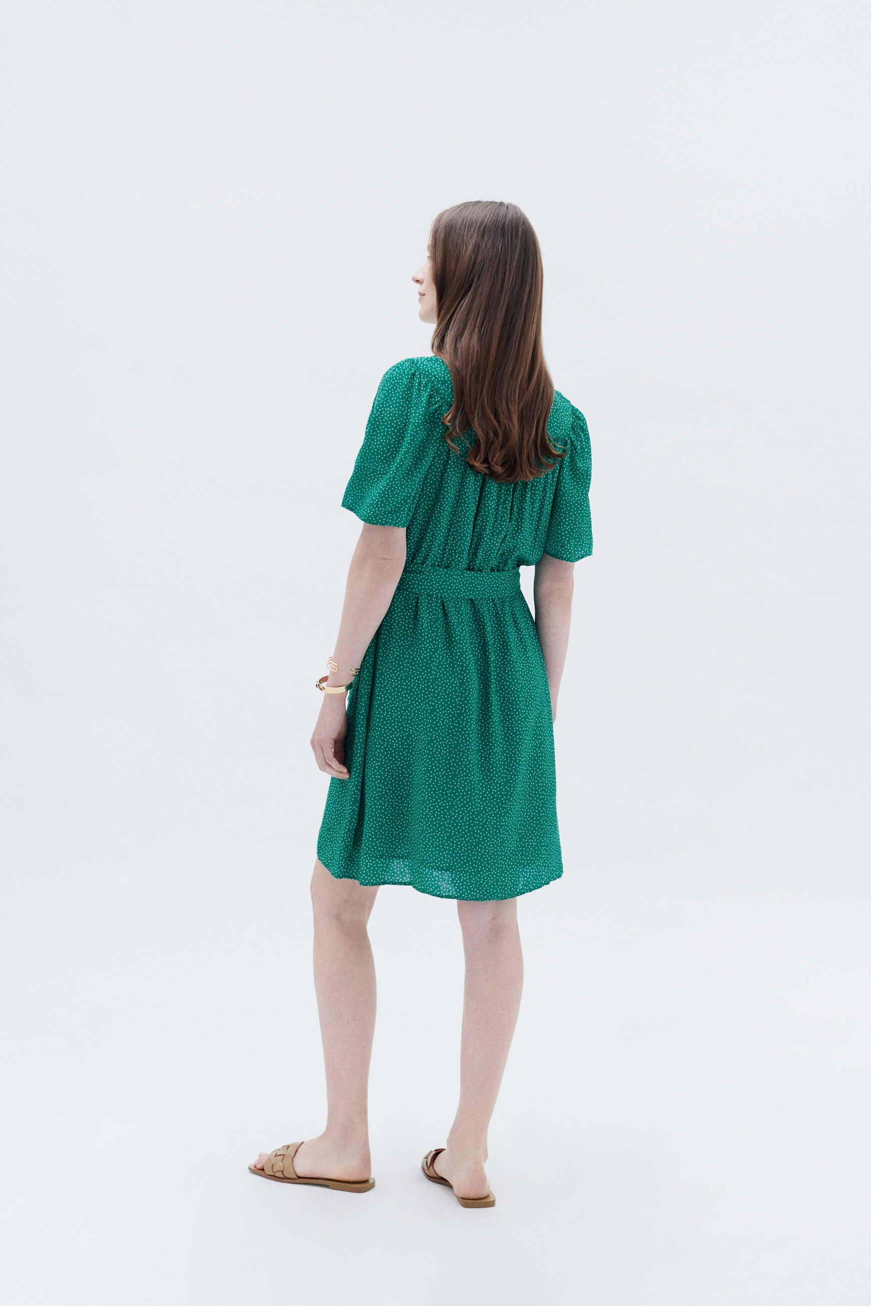 robe moura1 vert menthe femme Robe moura1 vert menthe femme