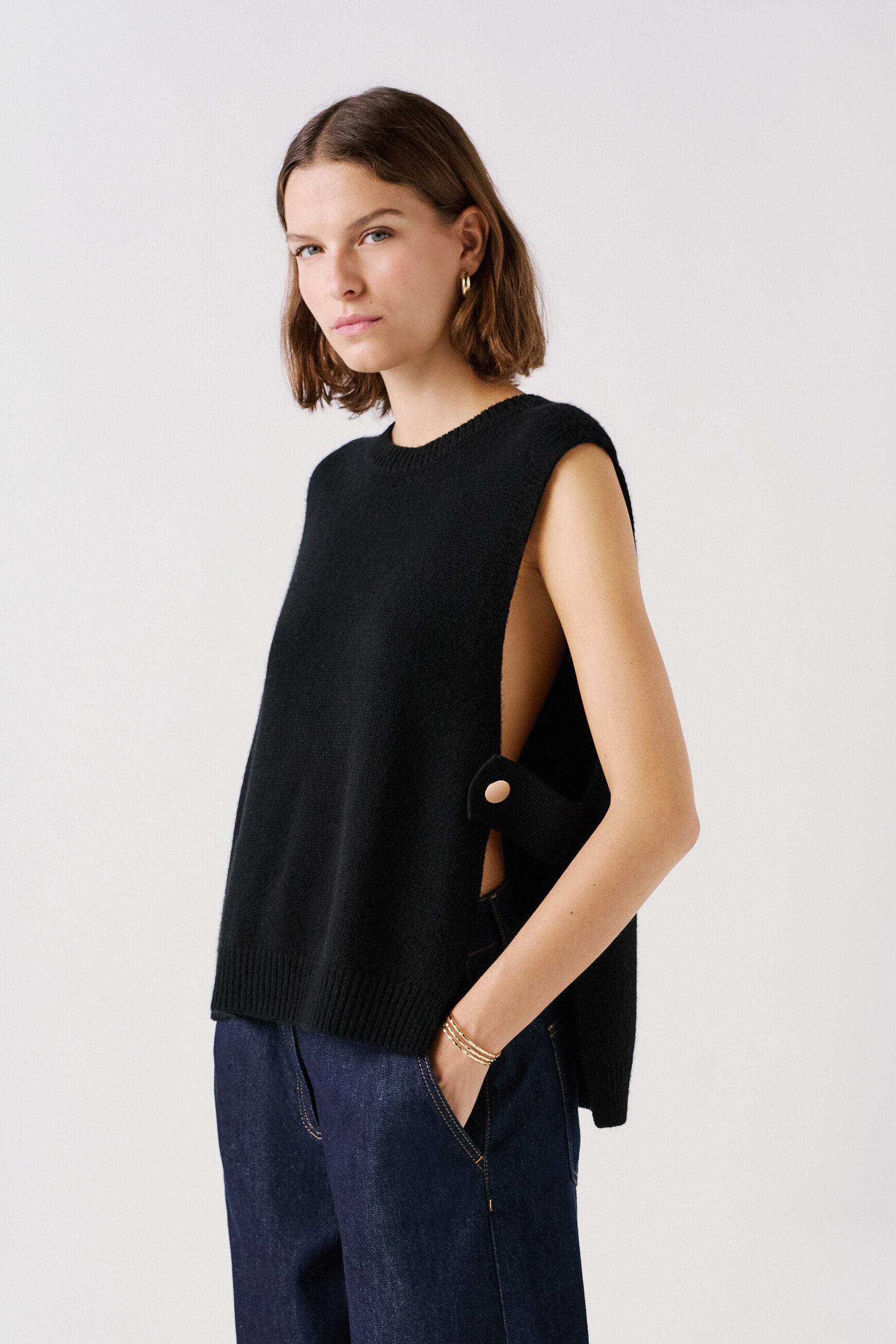 poncho hevy noir femme Poncho hevy noir femme