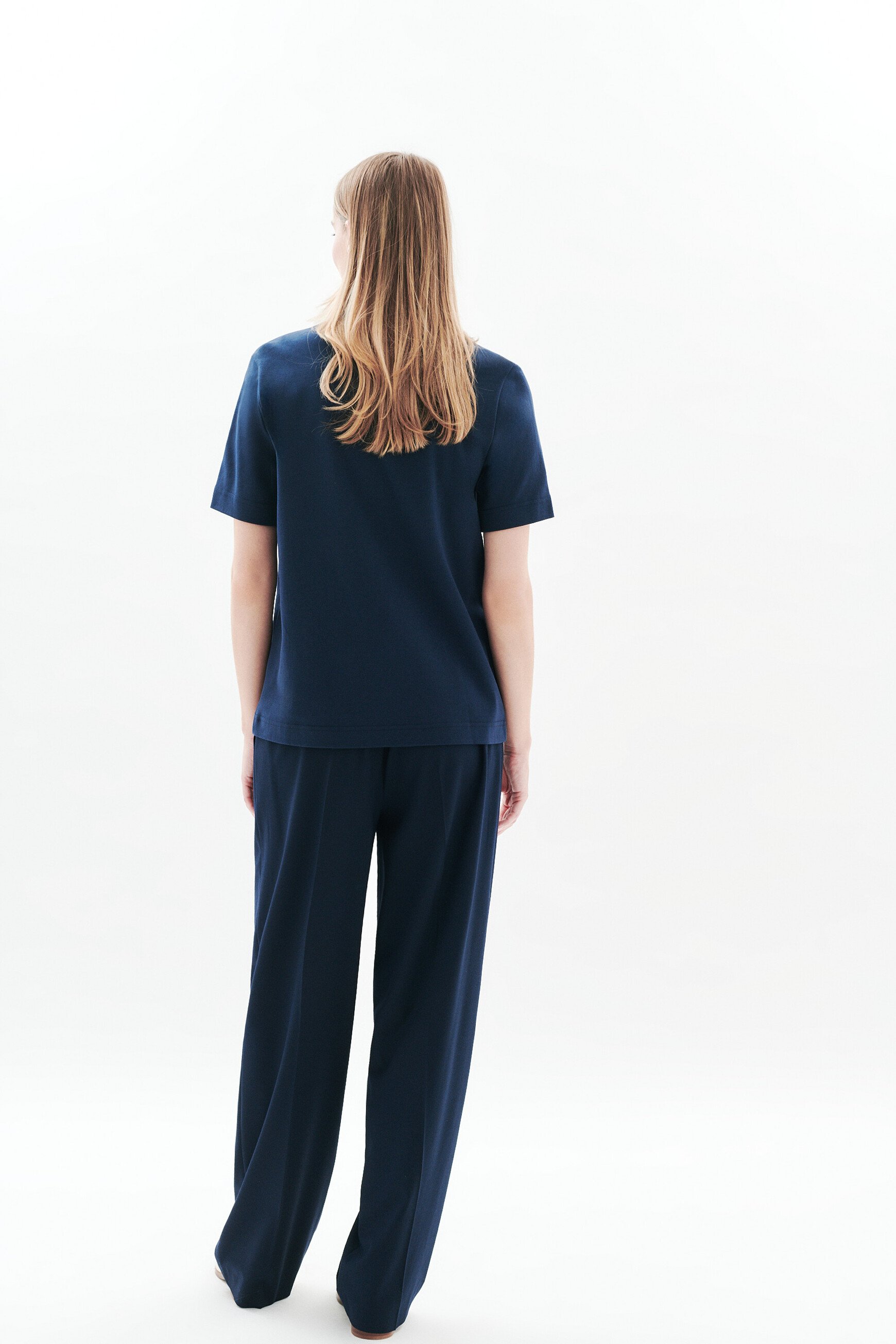 thugo T-shirt navy blue woman