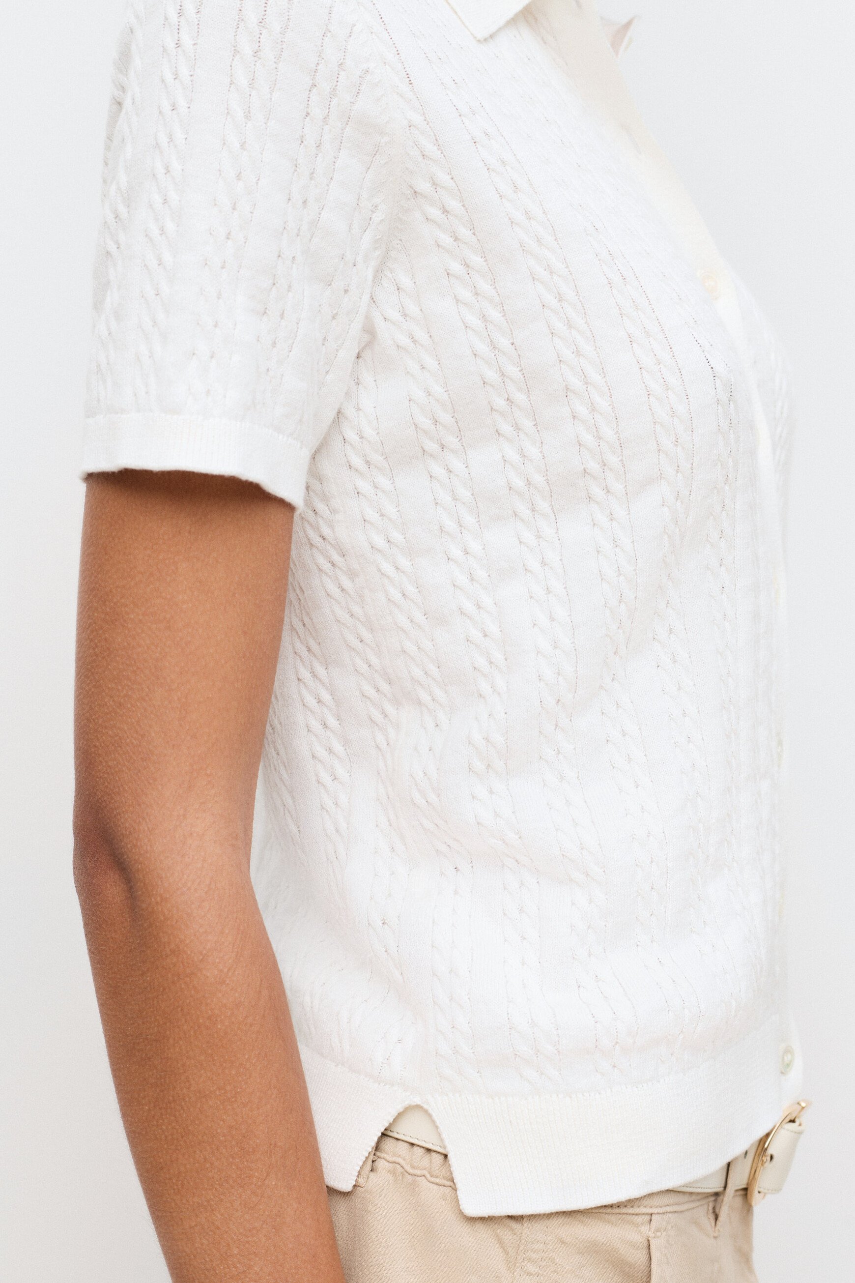 Barbara sweater ecru woman