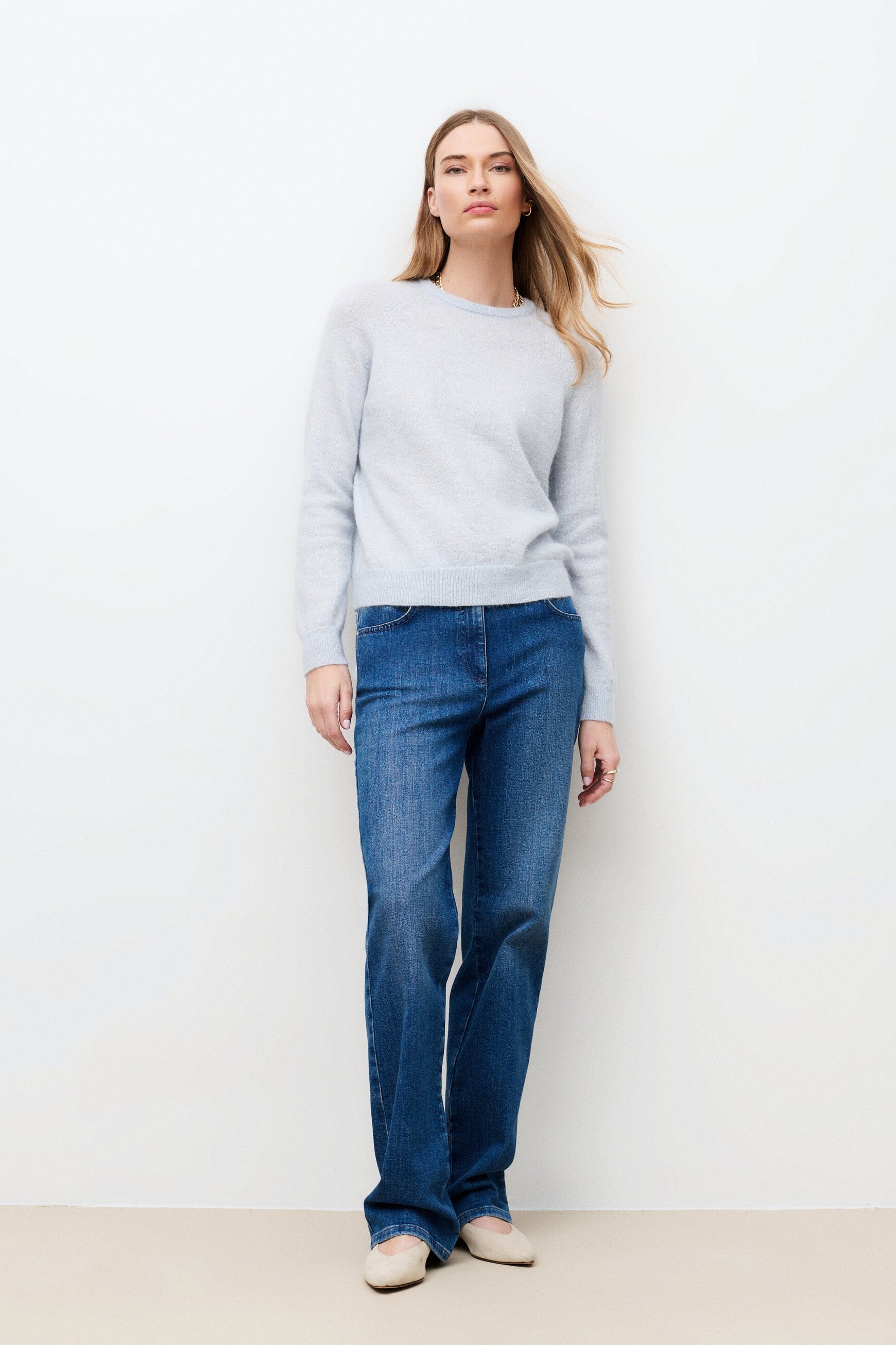 Pull Mcassandra bleu ciel femme