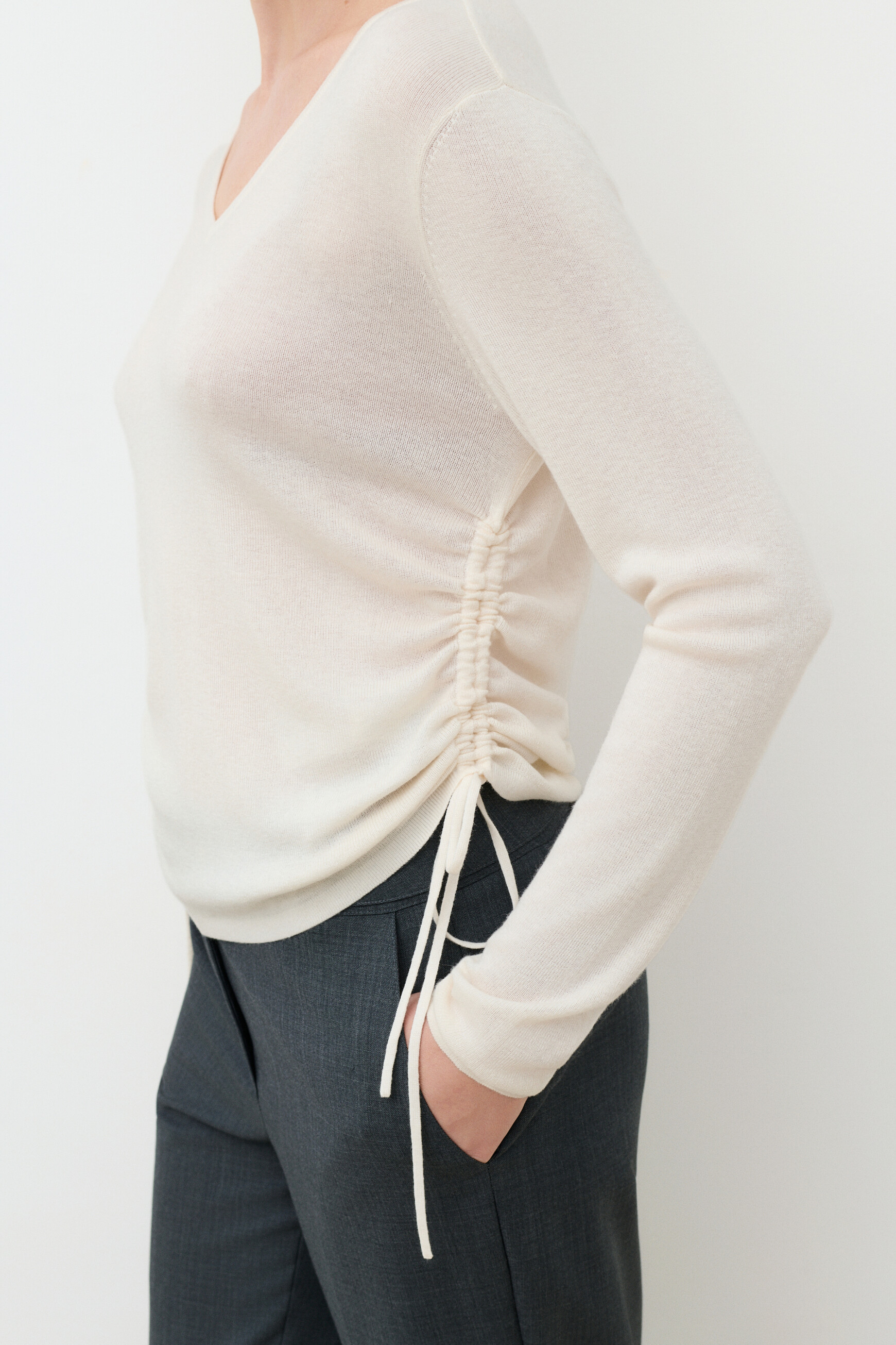 Msidonie sweater ecru woman