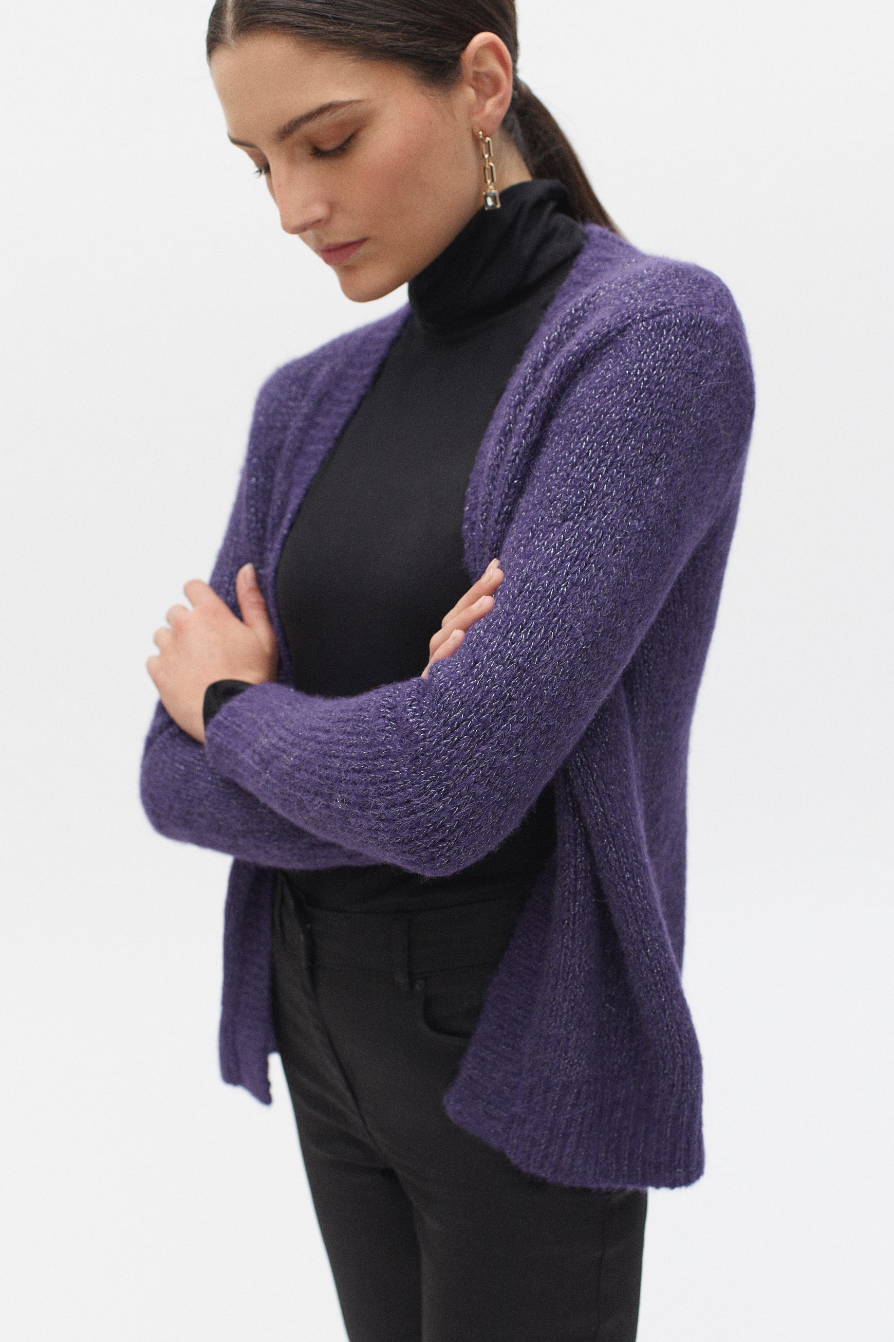 gillet eglantine prune femme gillet eglantine prune femme