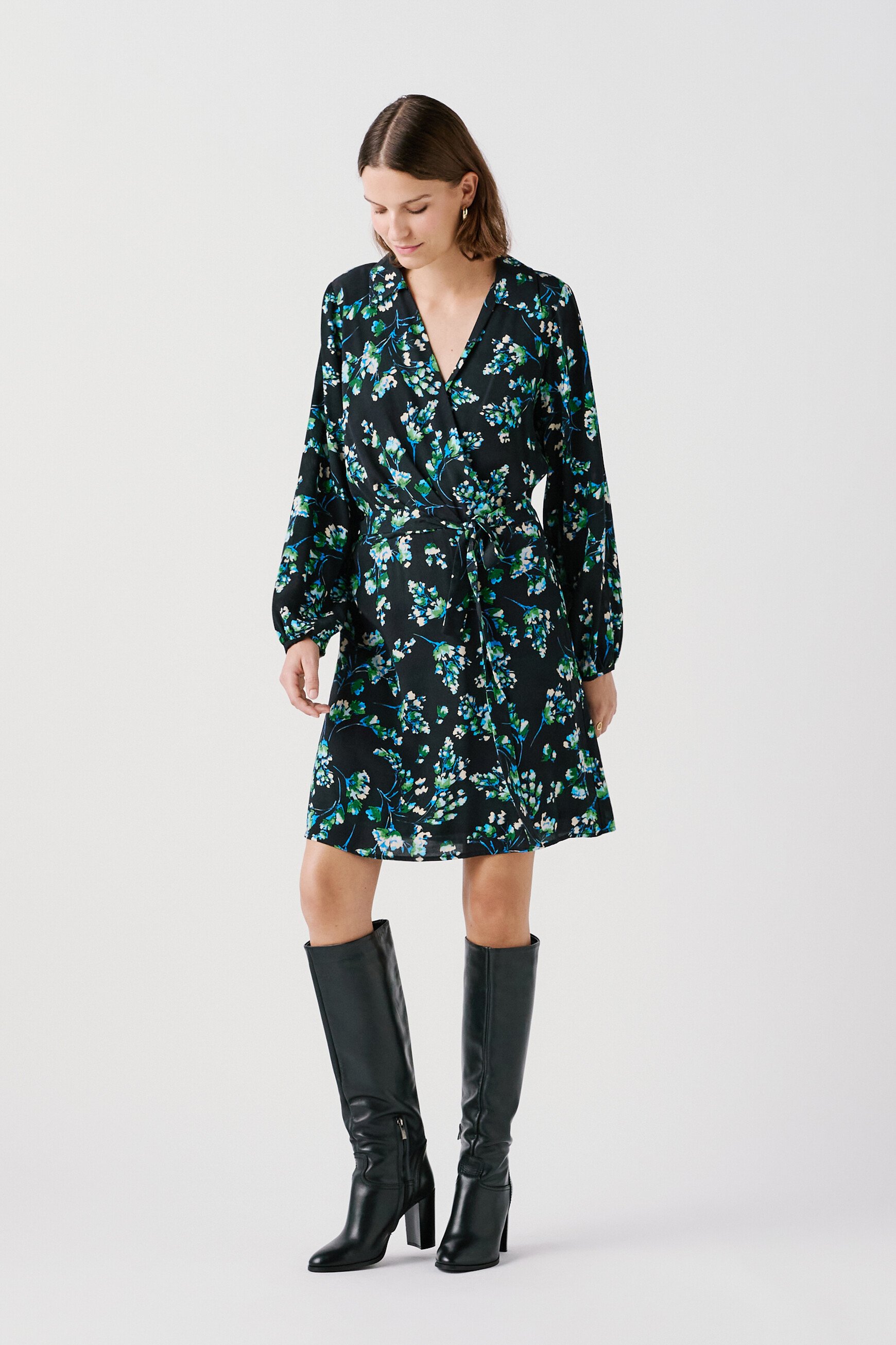 Robe rdestiny noir femme