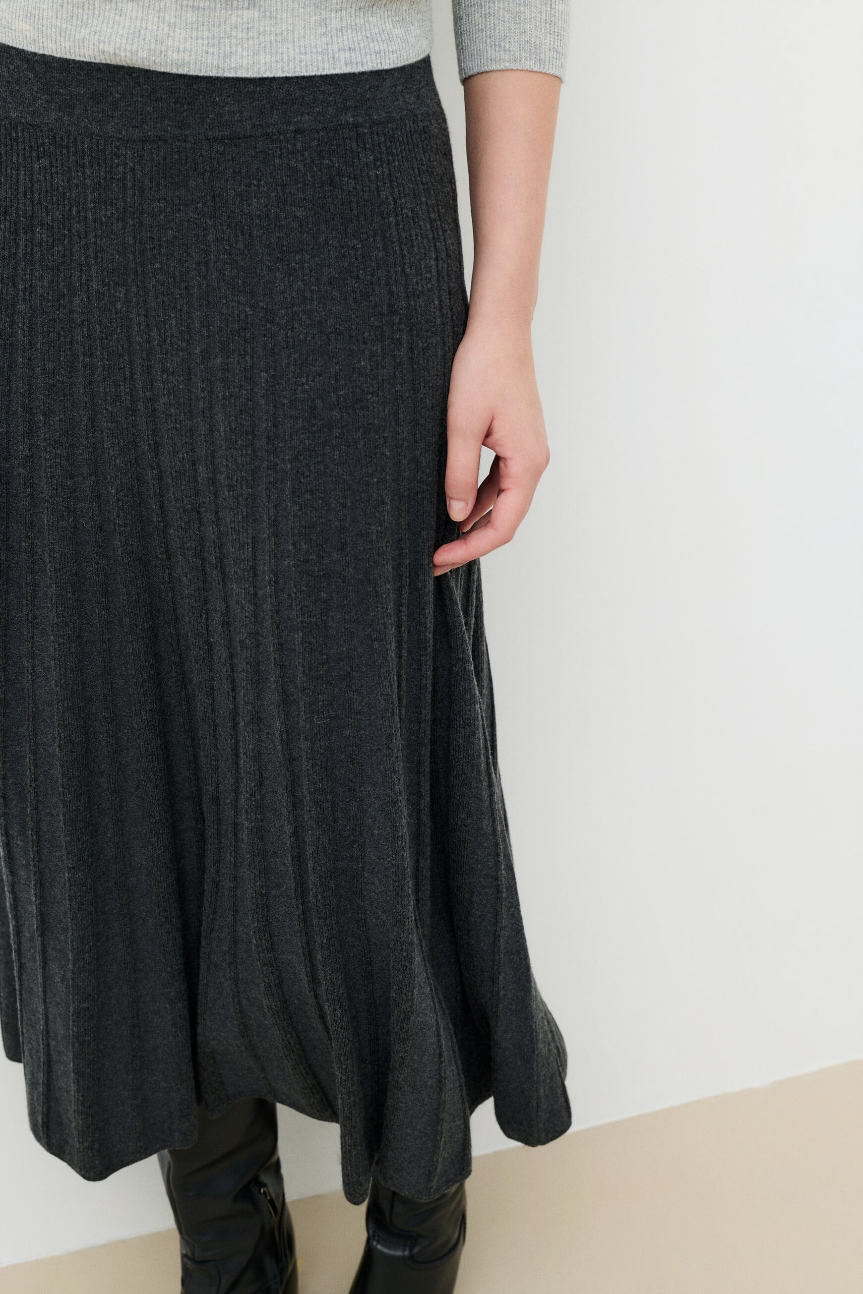 Rock Jdakota grau damen