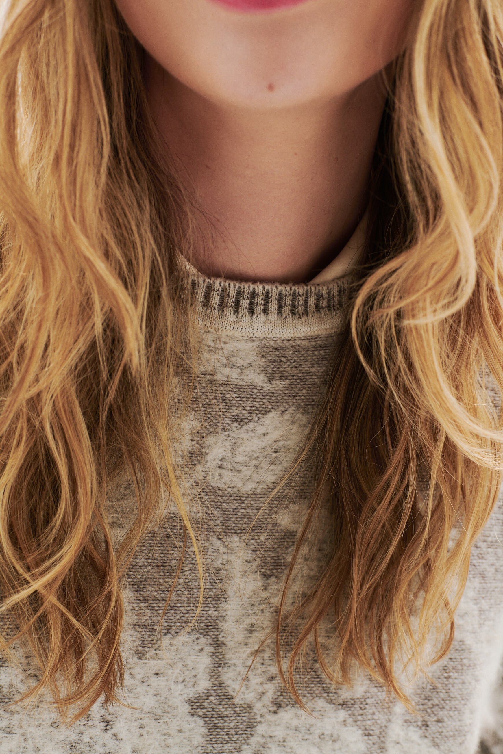 Pull Mflorentine gris clair femme
