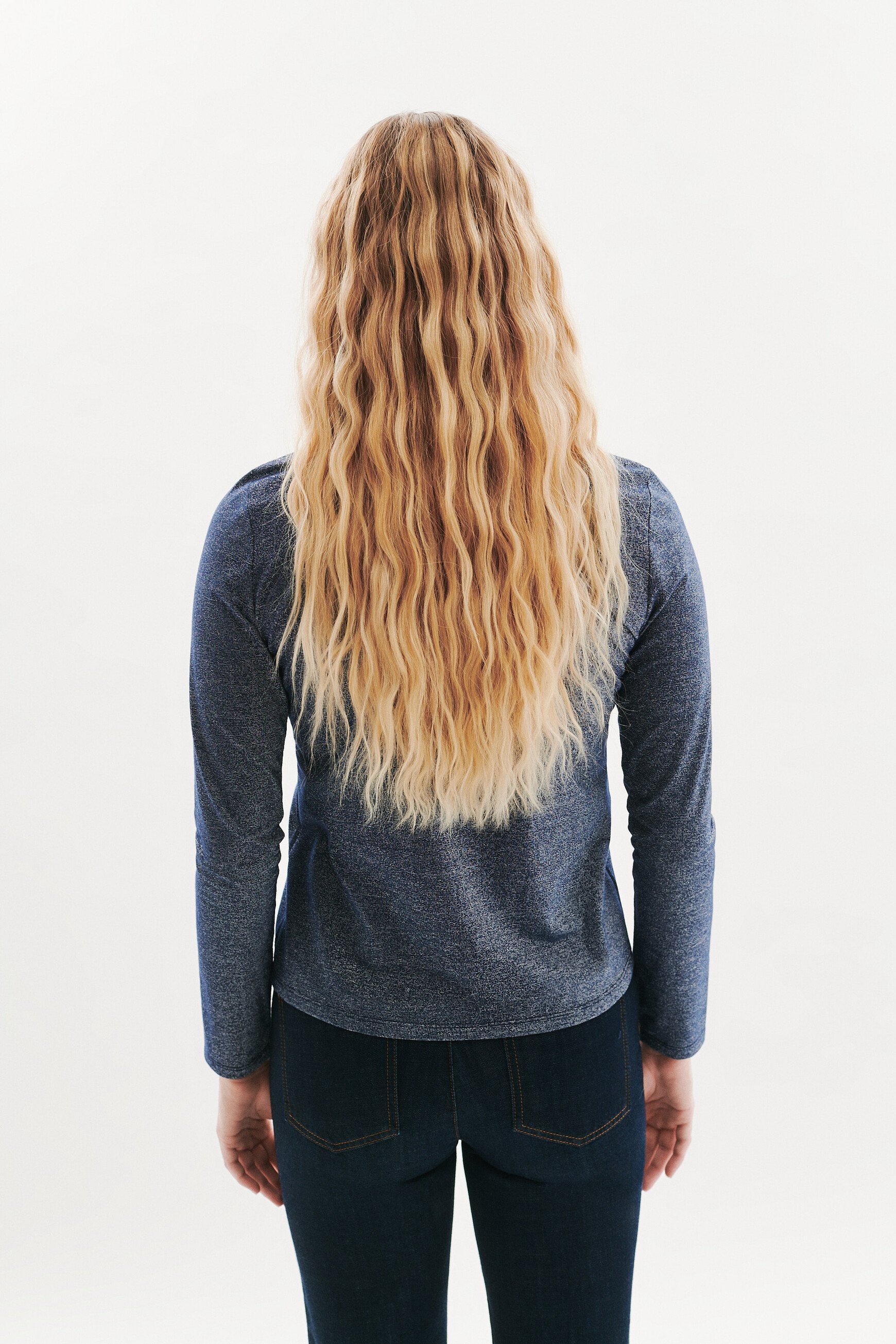 T-shirt Tjade bleu marine femme