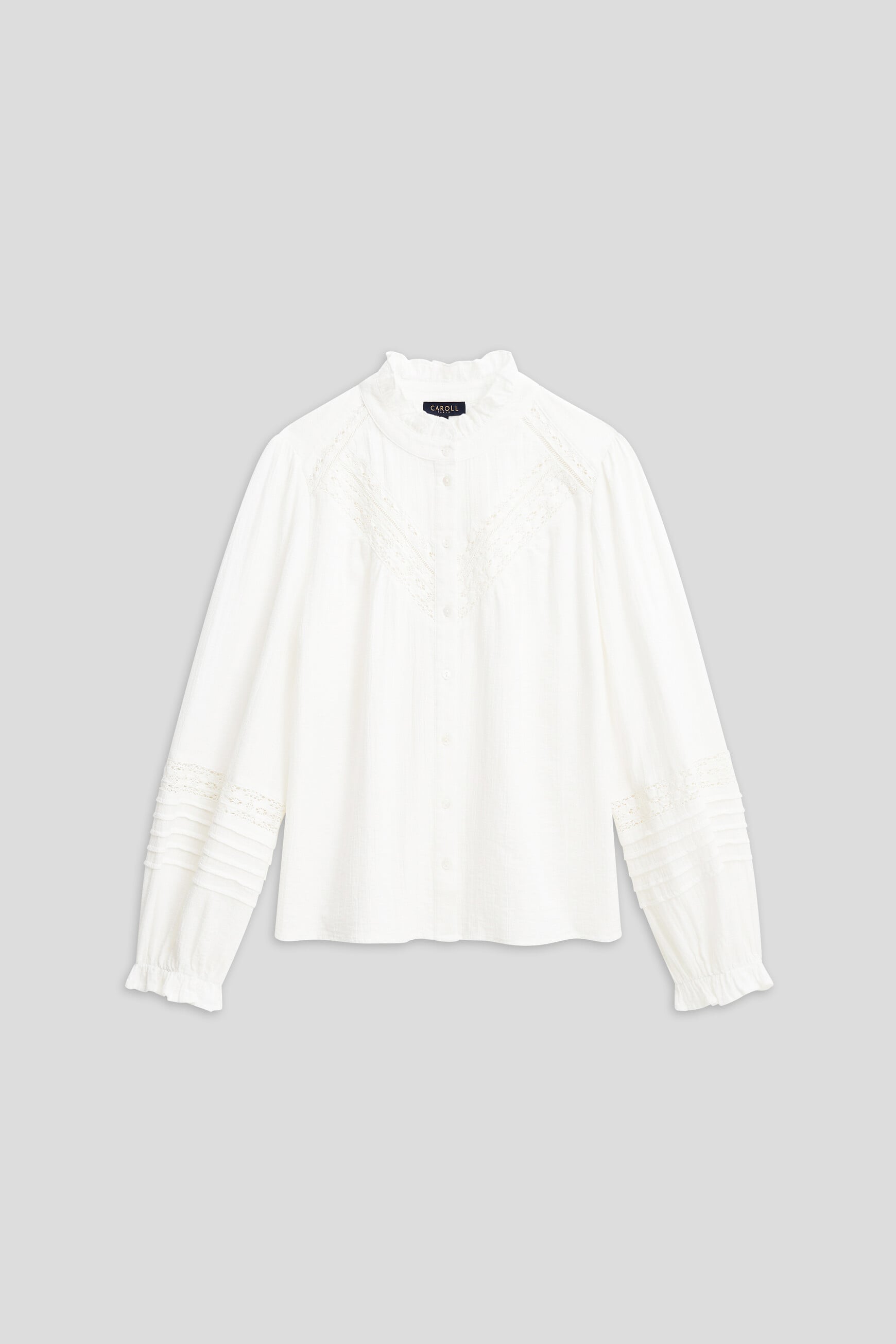 Cfleurie blouse ecru woman