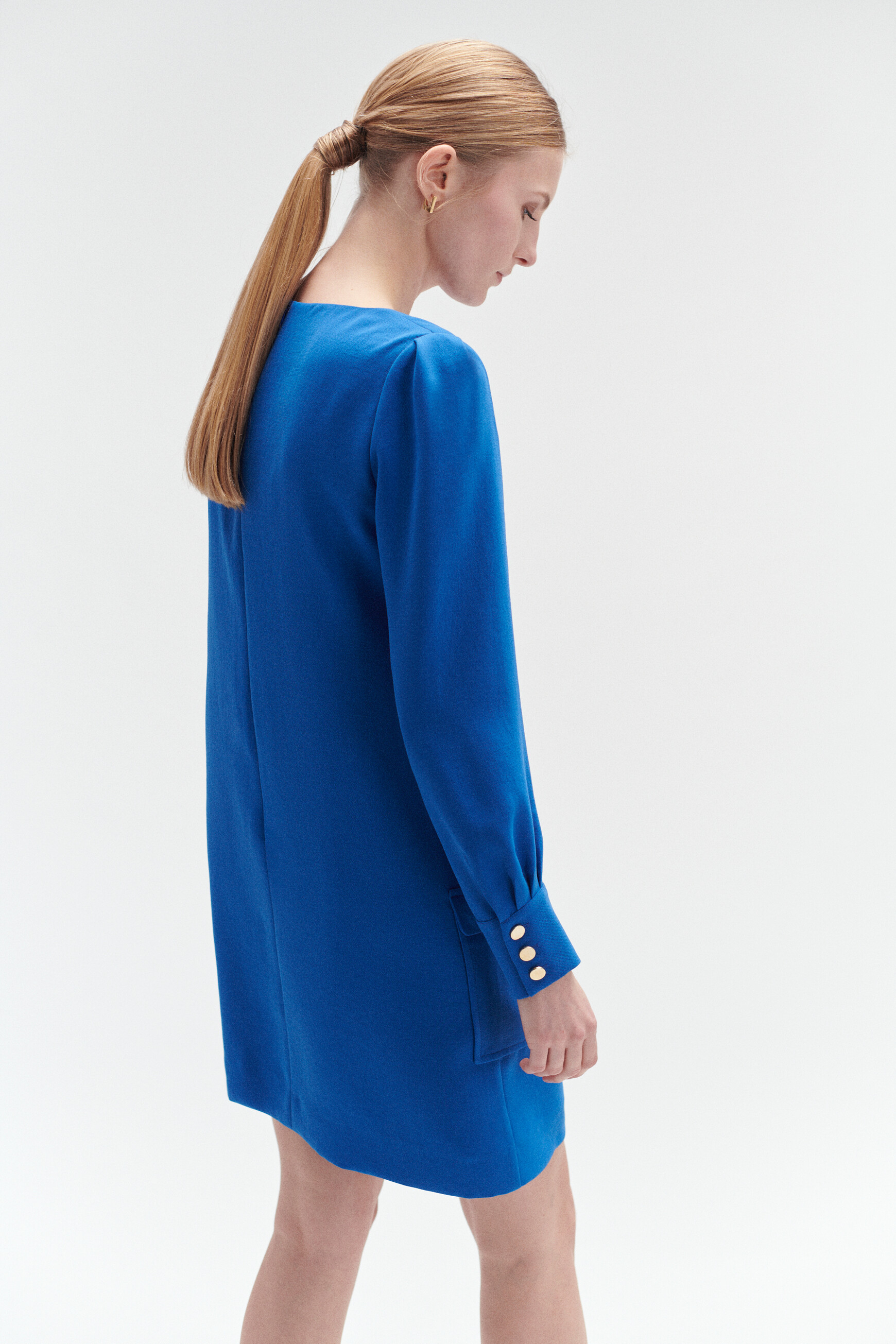 robe frances bleu electrique femme robe frances bleu electrique femme