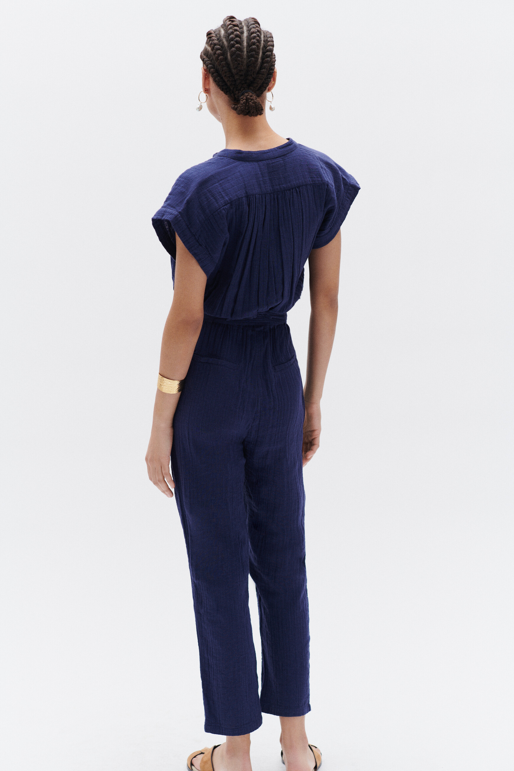 Overall Scone blau damen