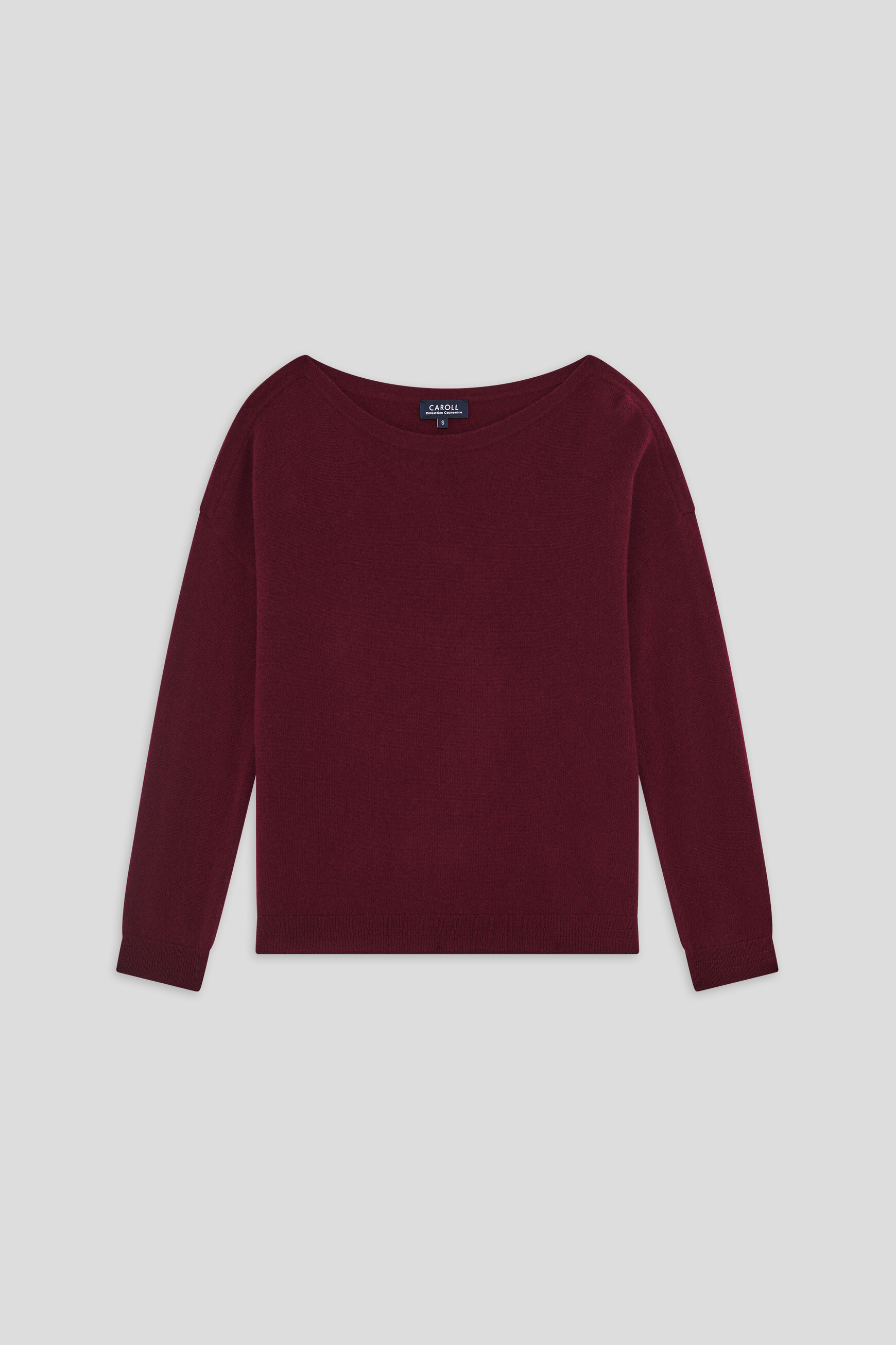 Mjill sweater 100% cashmere burgundy woman