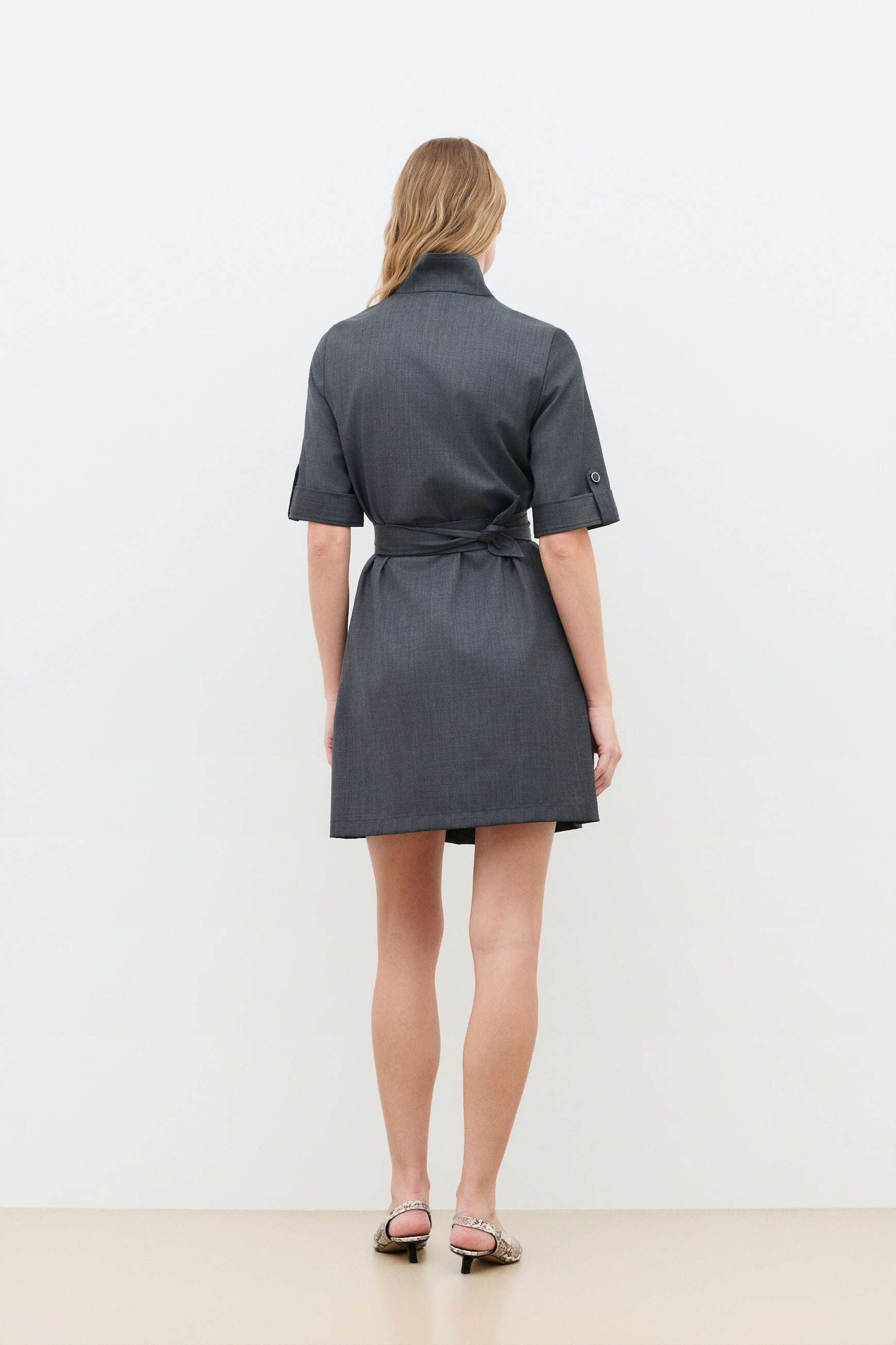 Kleid Renelia grau damen